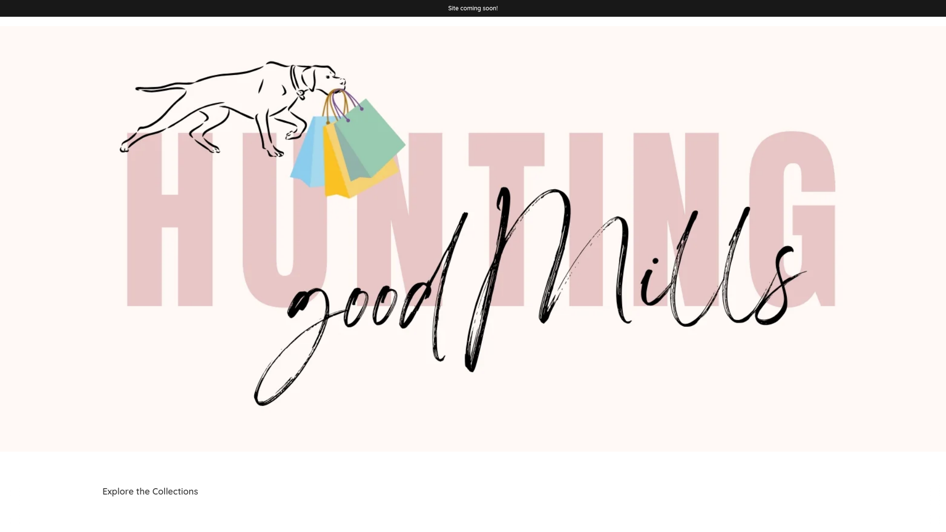 website screenshot of https://goodmillshunting.com/