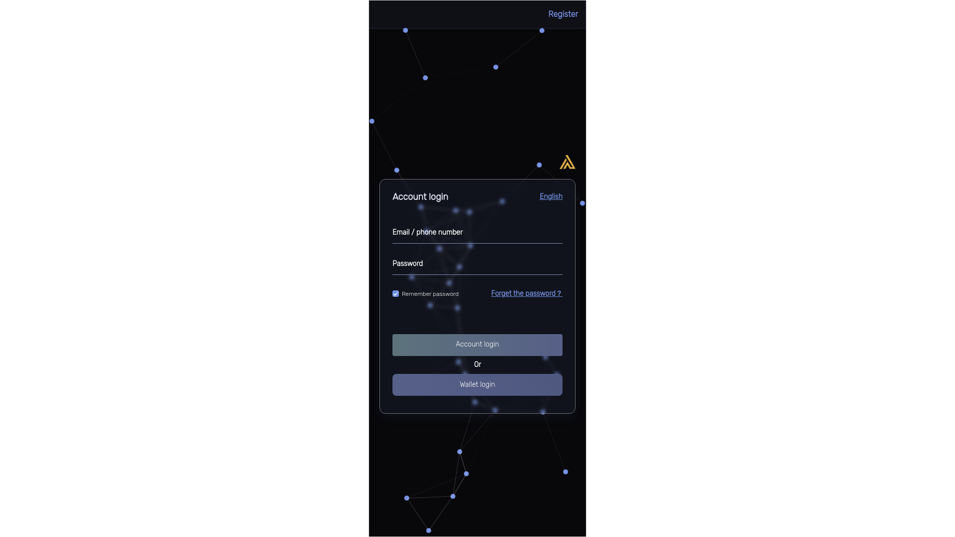 website screenshot of https://agora-ethereum.com/