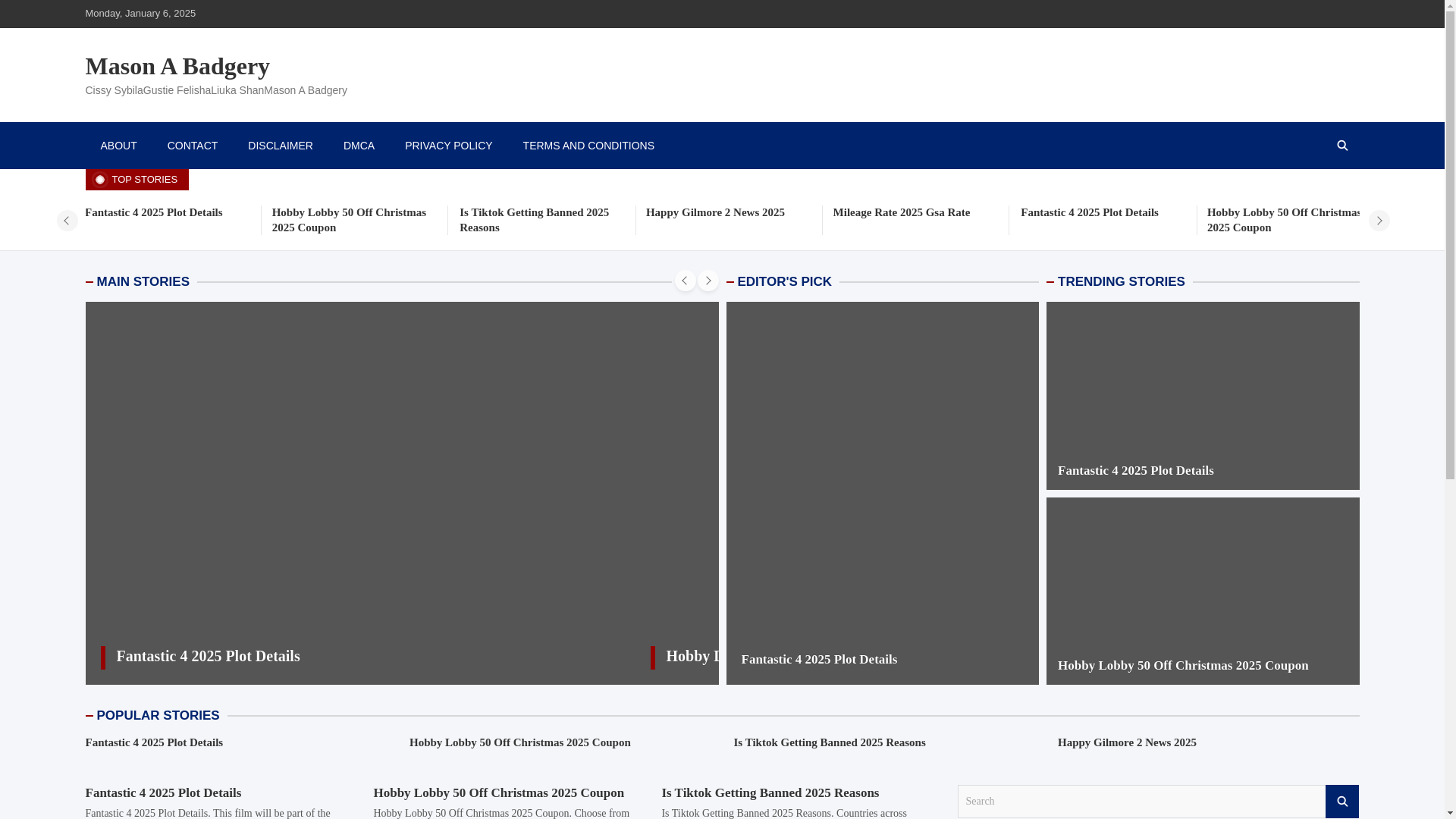 website screenshot of https://masonabadgery.pages.dev/