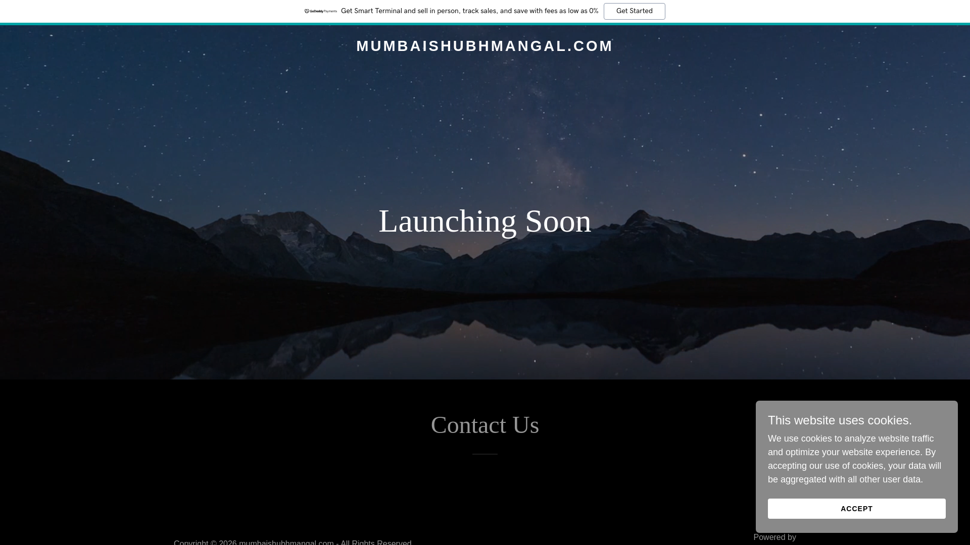 website screenshot of https://mumbaishubhmangal.com/