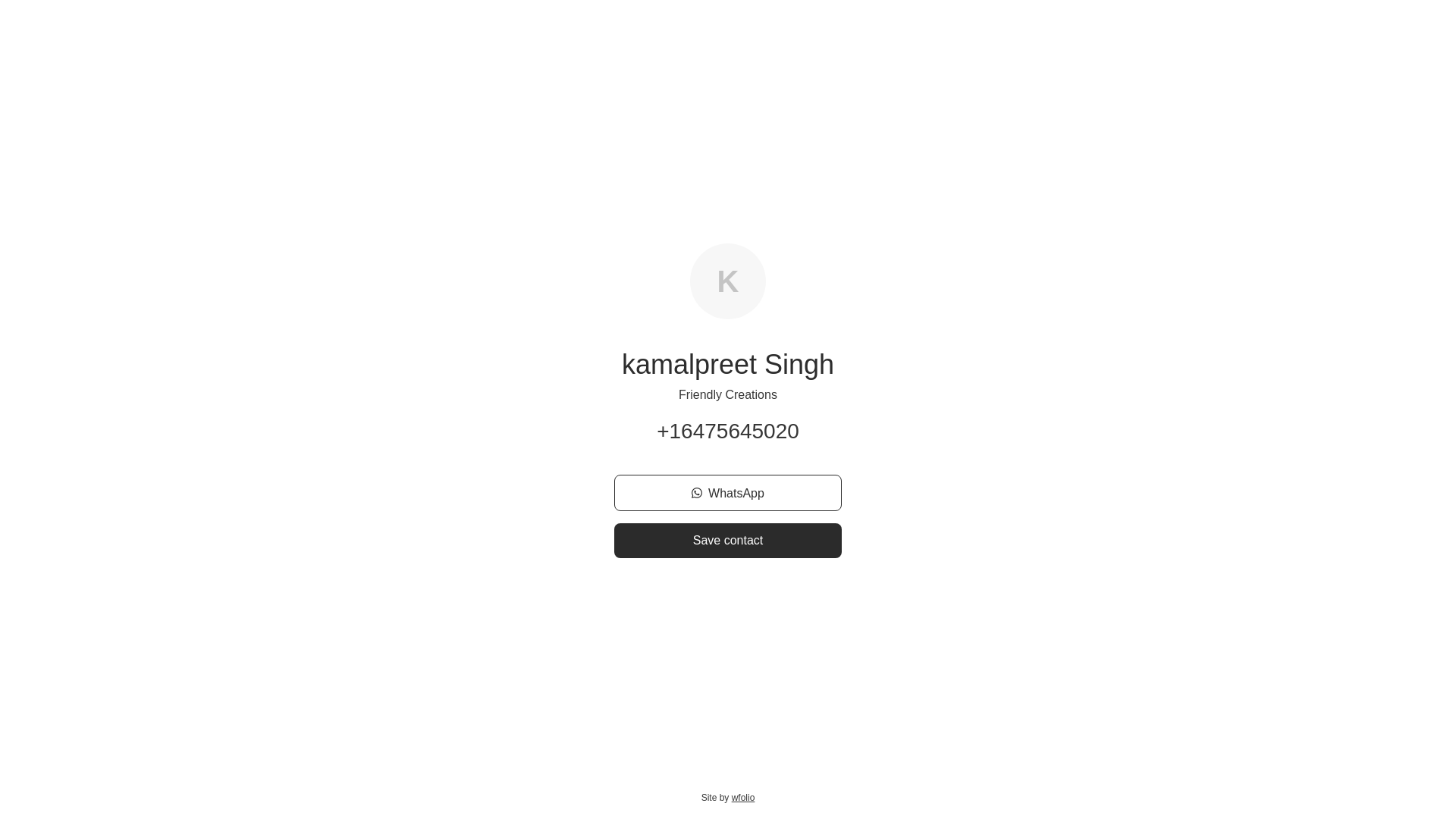 website screenshot of https://friendlycreationsofficial.com/