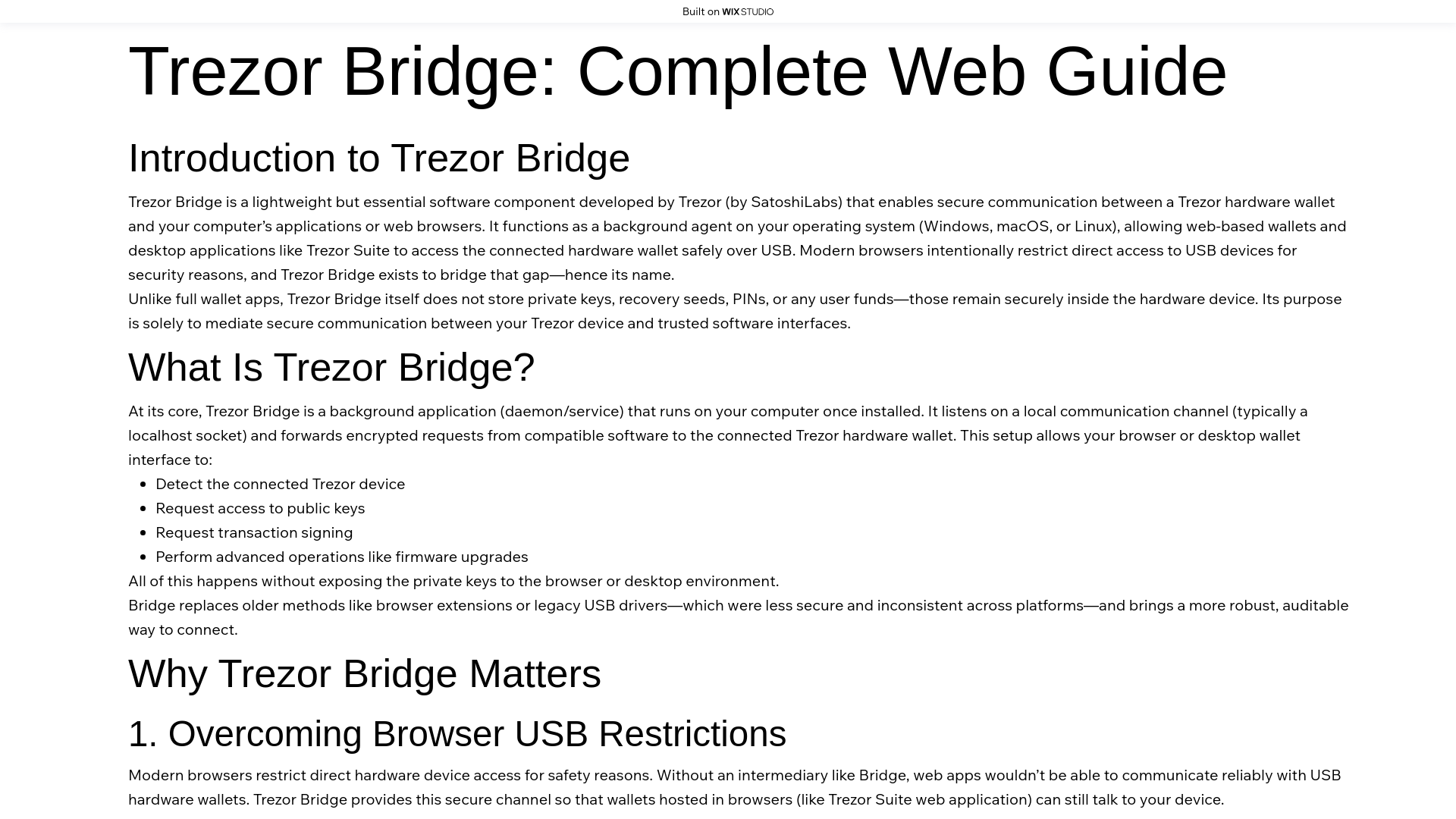 website screenshot of https://bridge-home.wixstudio.com/en-us