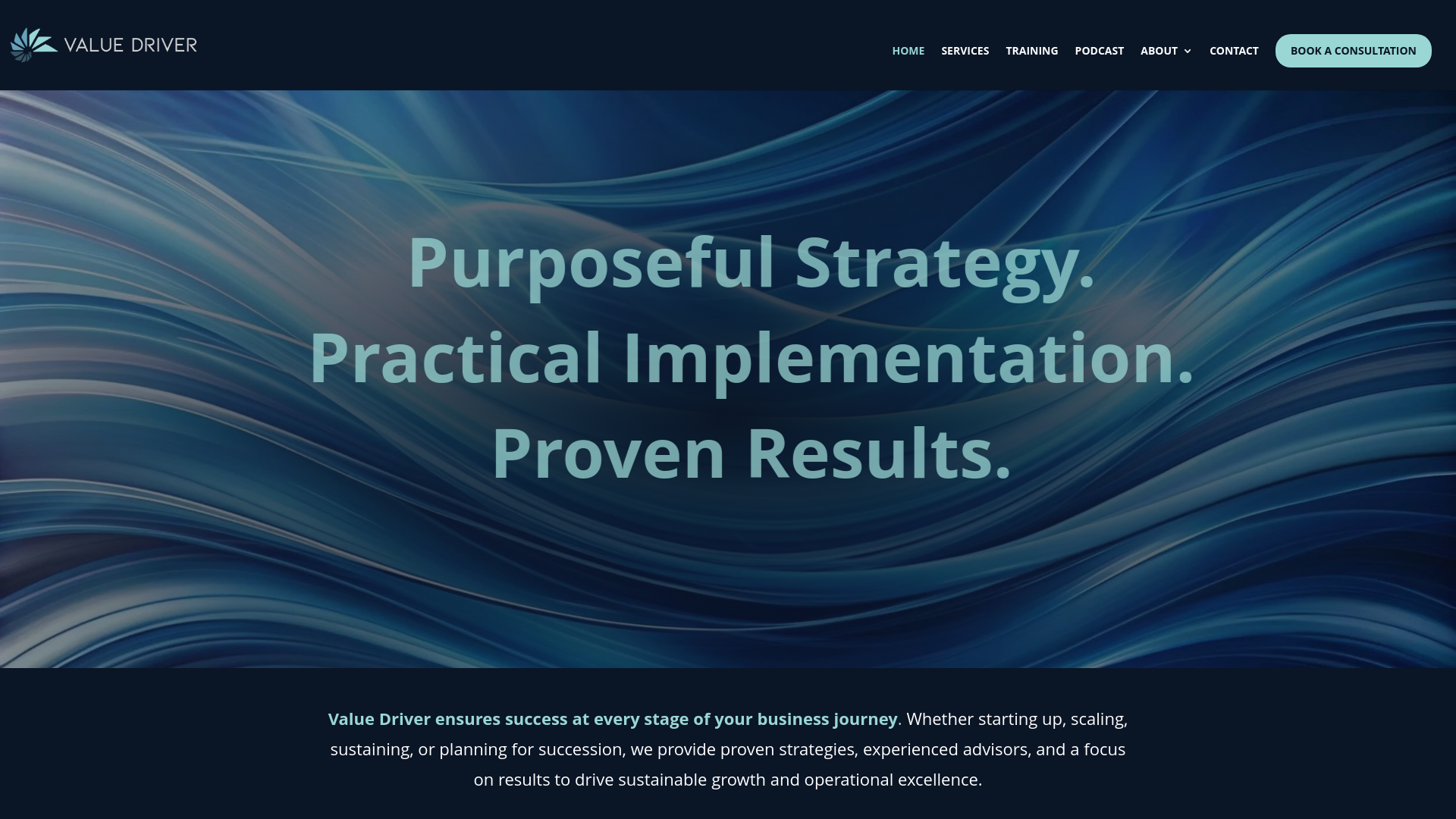 website screenshot of https://exitplanningalberta.com