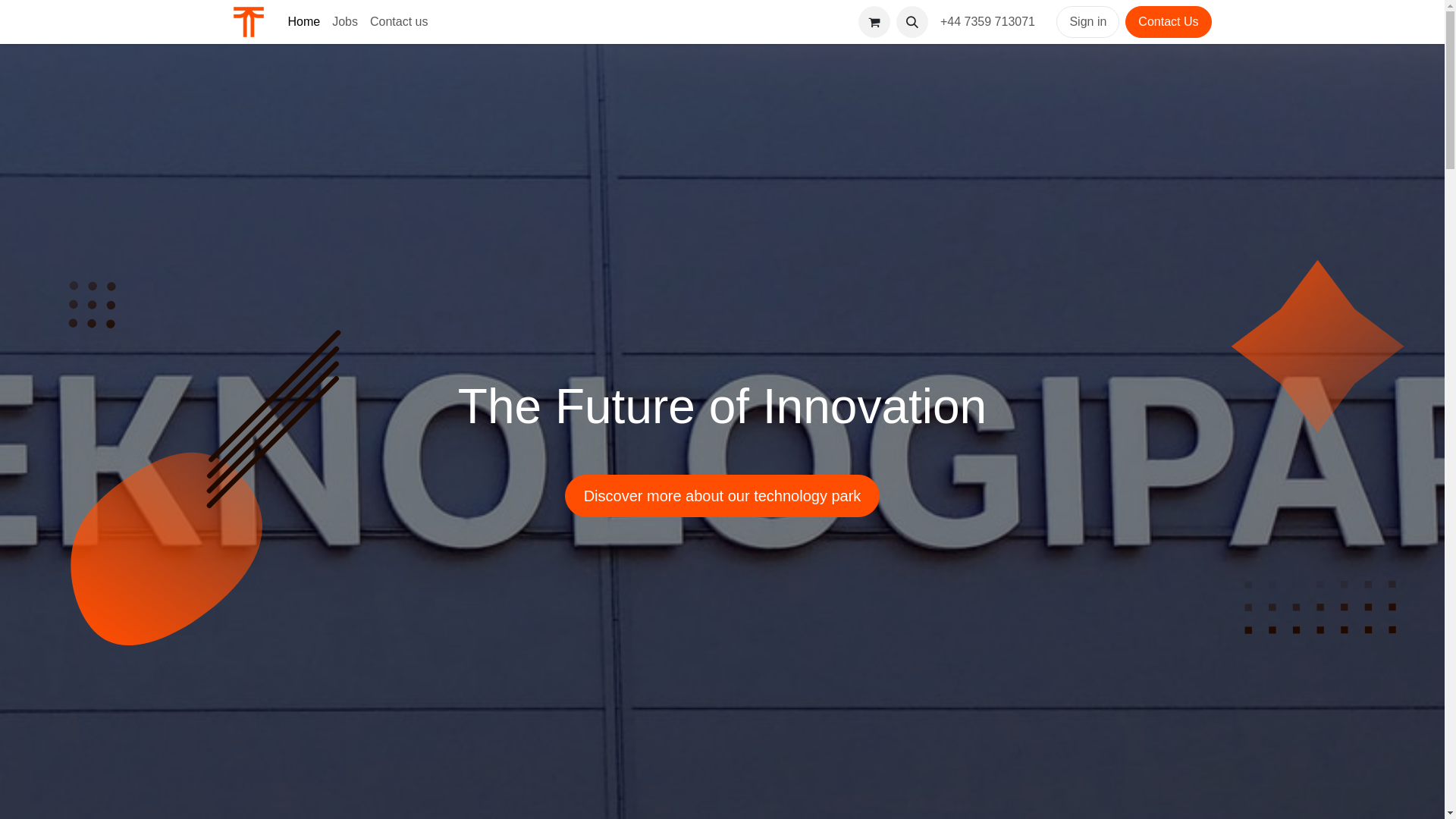 website screenshot of https://techtixlabs.co.uk/