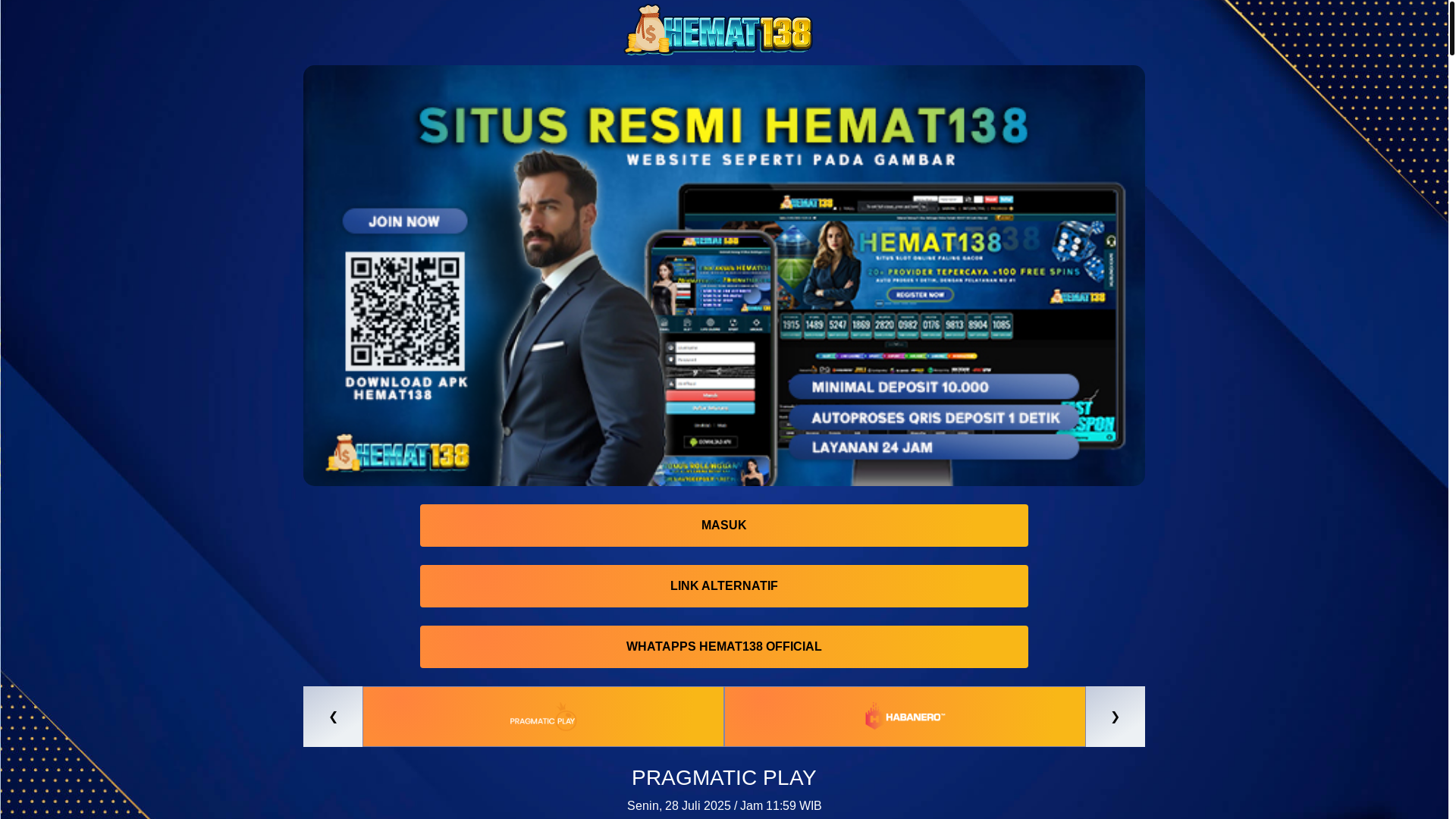 website screenshot of https://rtpboshemat138.click/