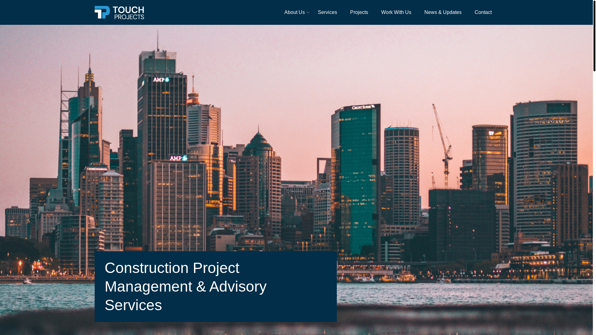 website screenshot of https://touchprojects.online/