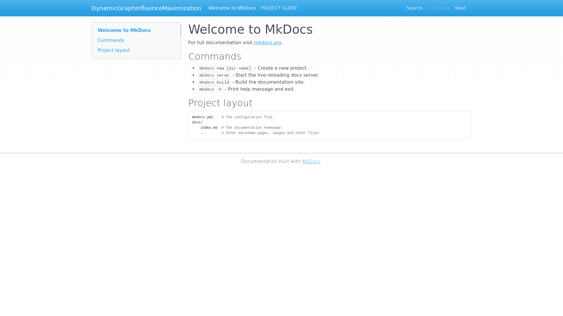 website screenshot of https://docsweb.pages.dev/