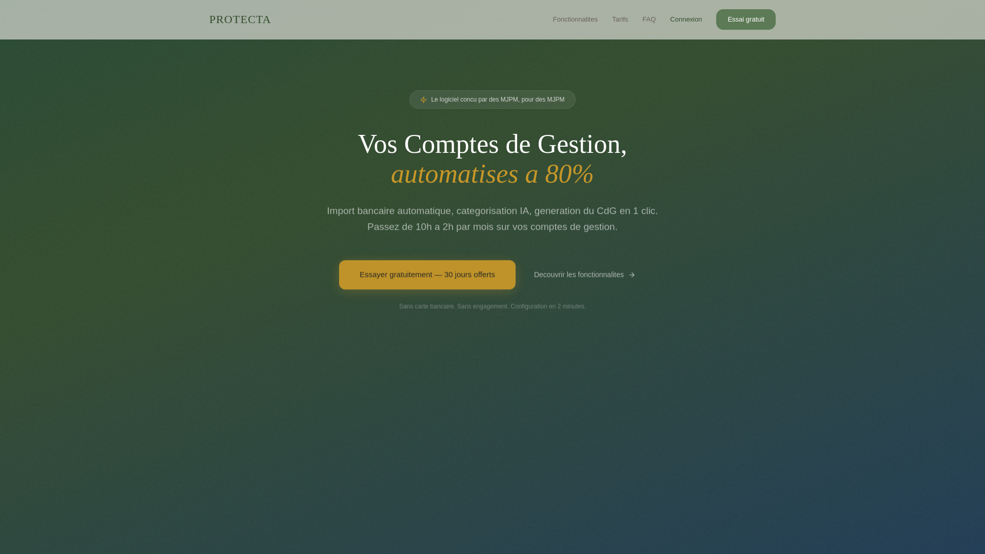 website screenshot of https://protecta-mjpm.fr