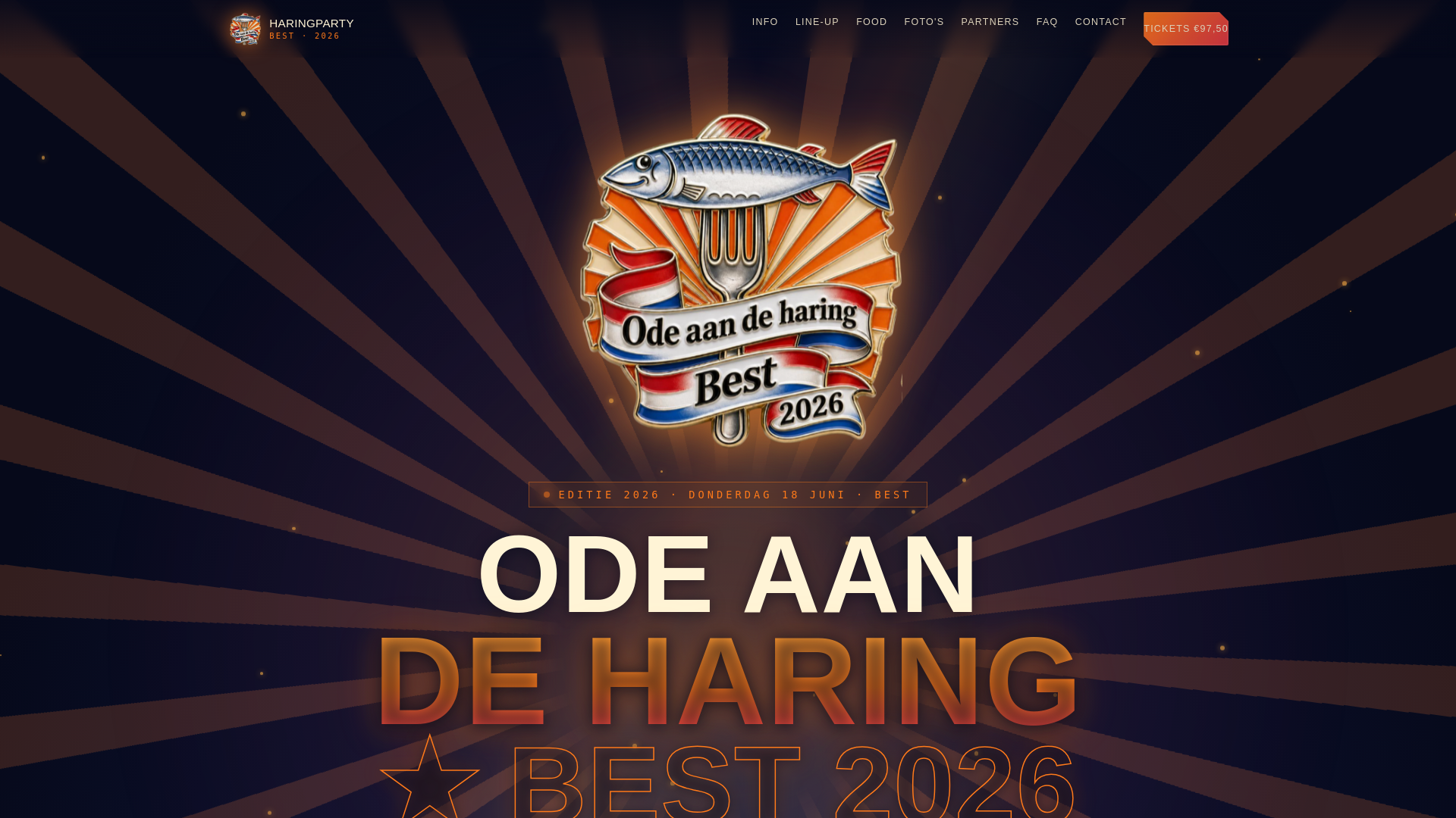 website screenshot of https://odeaandeharing.nl/