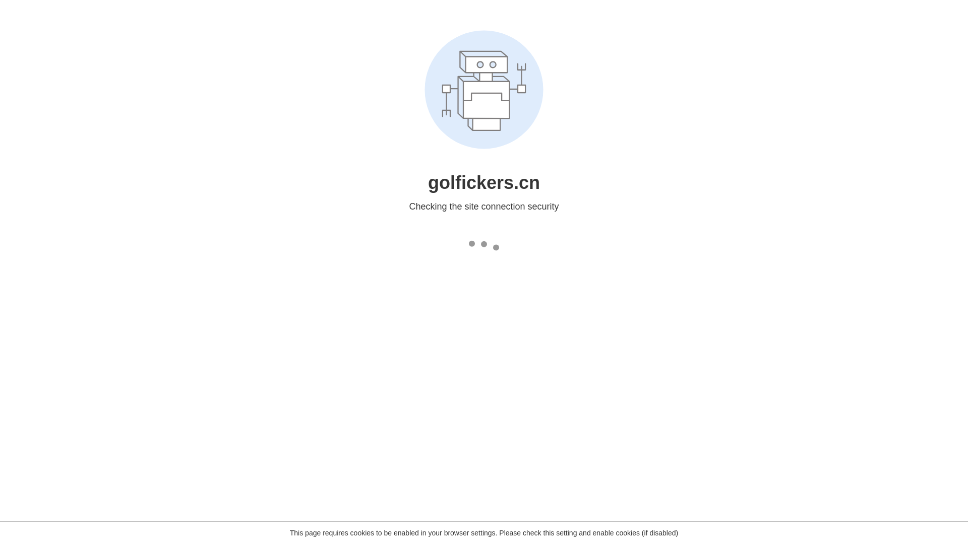 website screenshot of https://golfickers.cn/