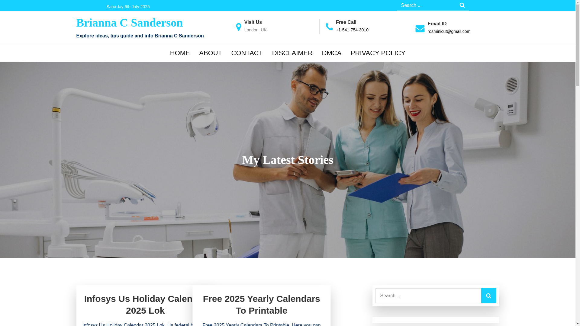 website screenshot of https://briannacsanderson.pages.dev/