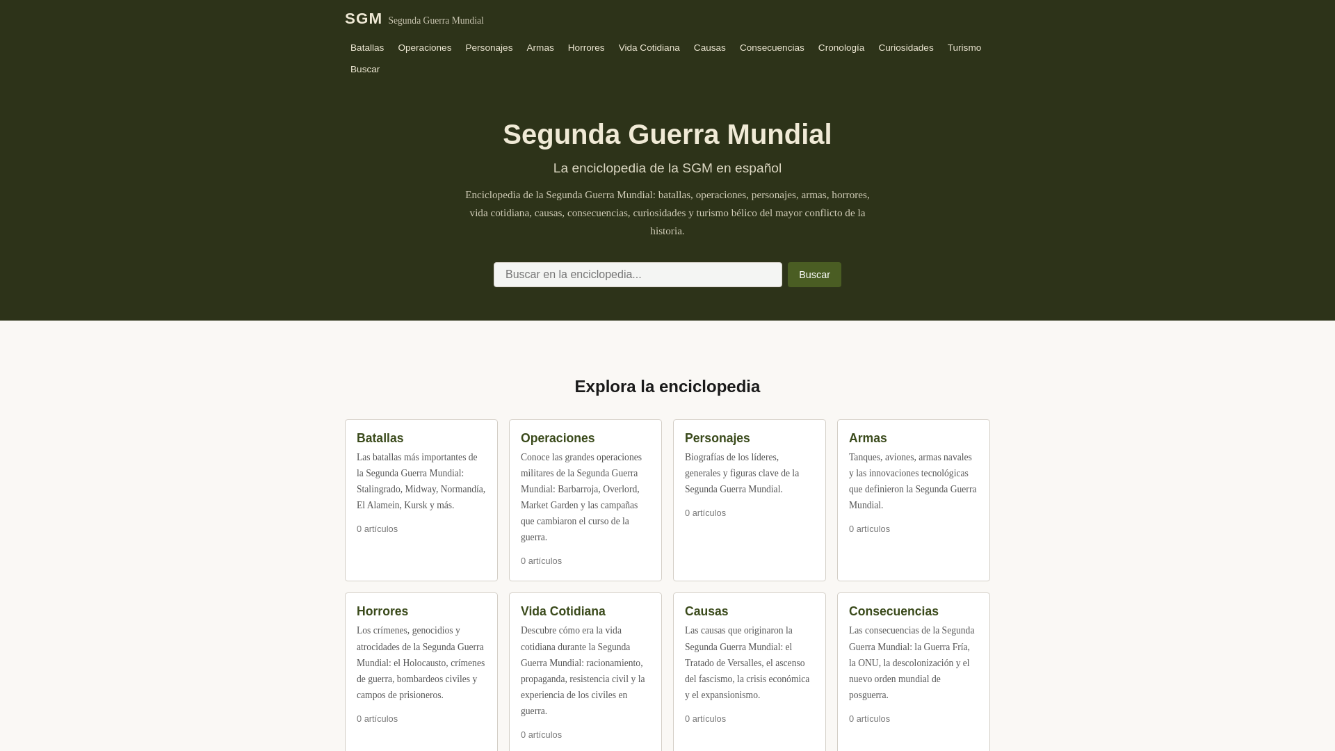 website screenshot of https://segundaguerramundial-es.pages.dev/