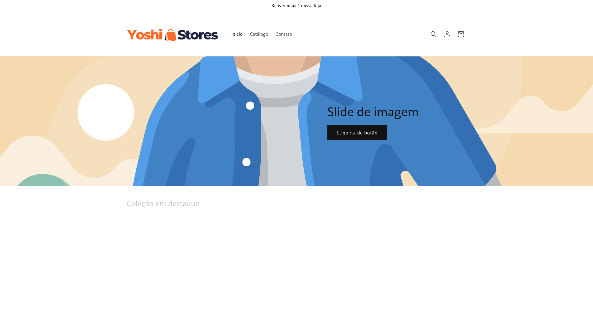 website screenshot of https://yoshistores.com
