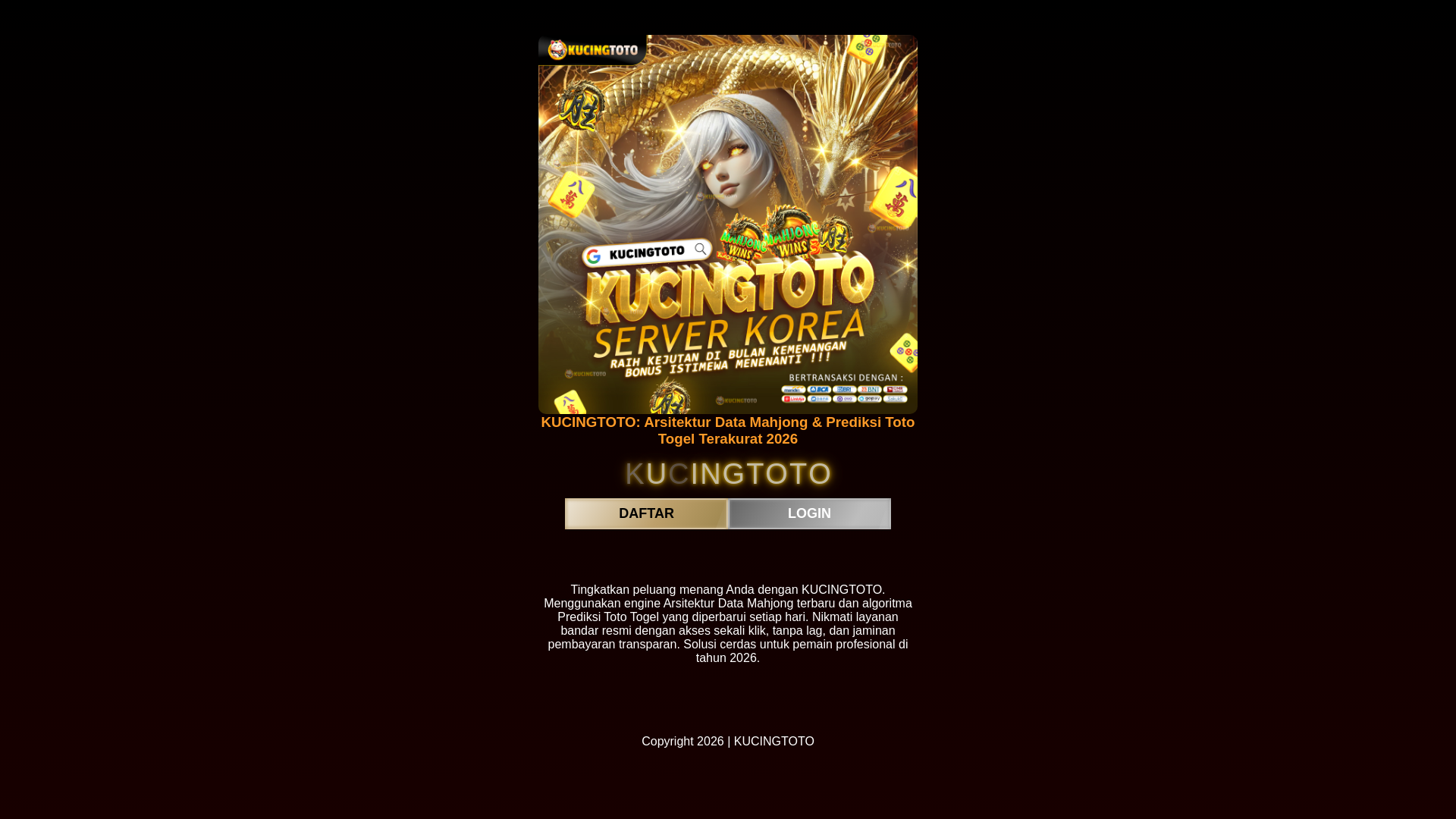 website screenshot of https://kucingtoto-uffici.pages.dev/