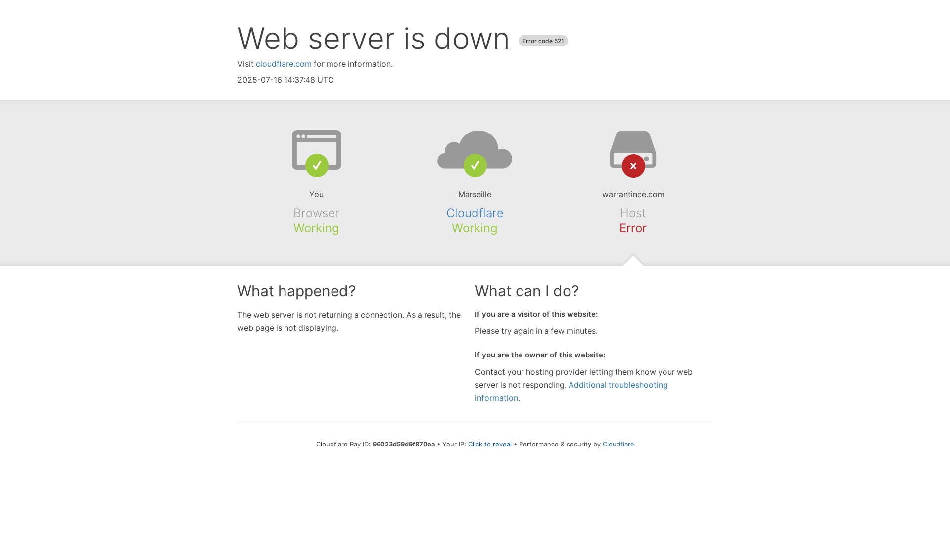 website screenshot of https://warrantince.com/