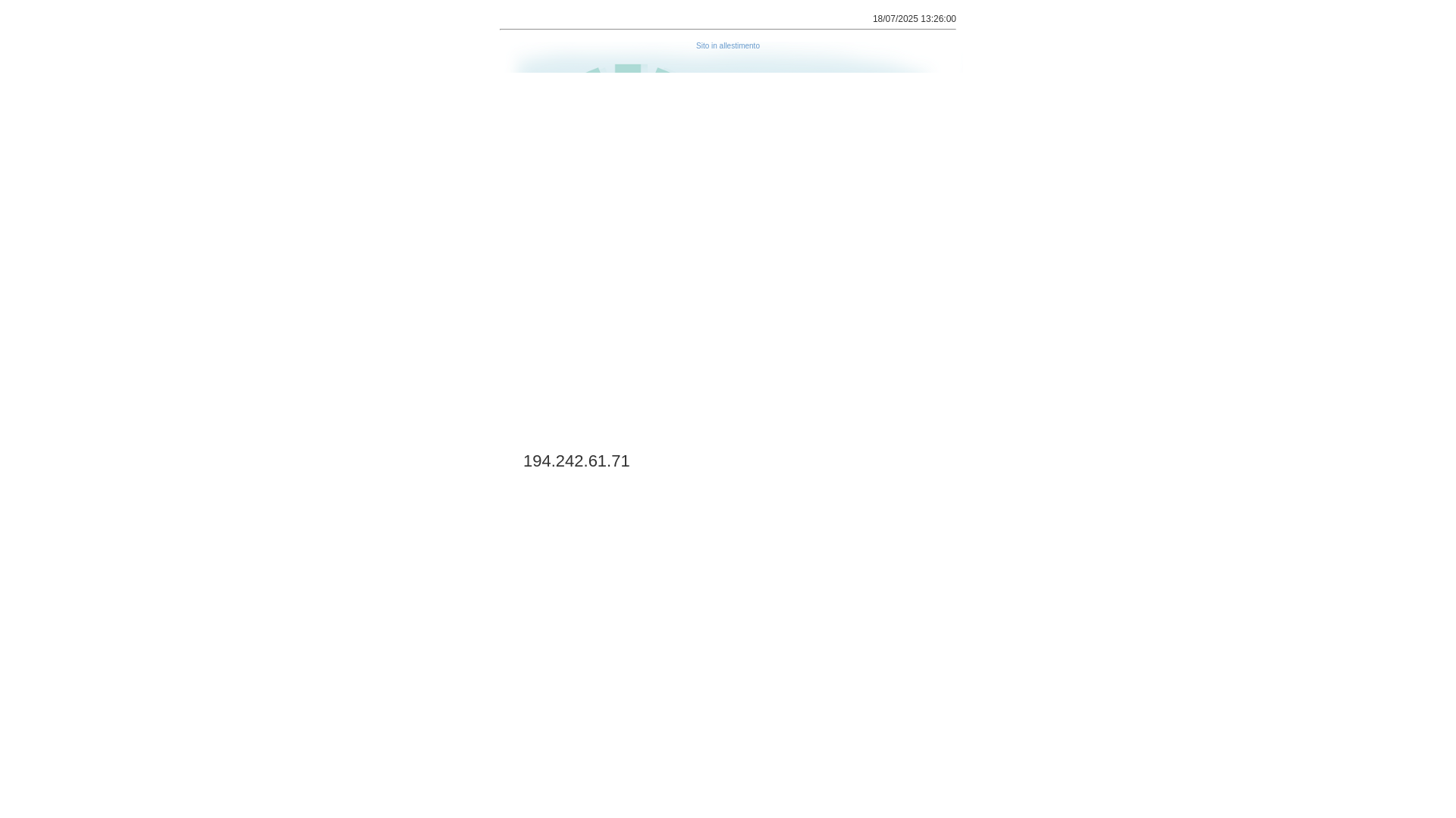 website screenshot of https://riminiriccionecasa.com/