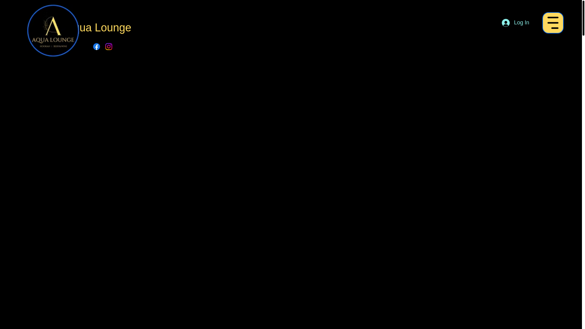 website screenshot of https://aquahookahlounge321.com/