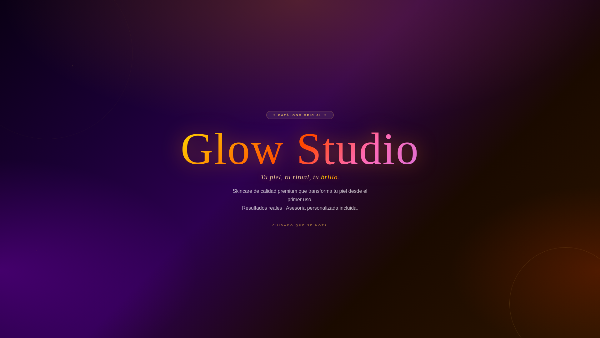 website screenshot of https://glowstudio.pages.dev/