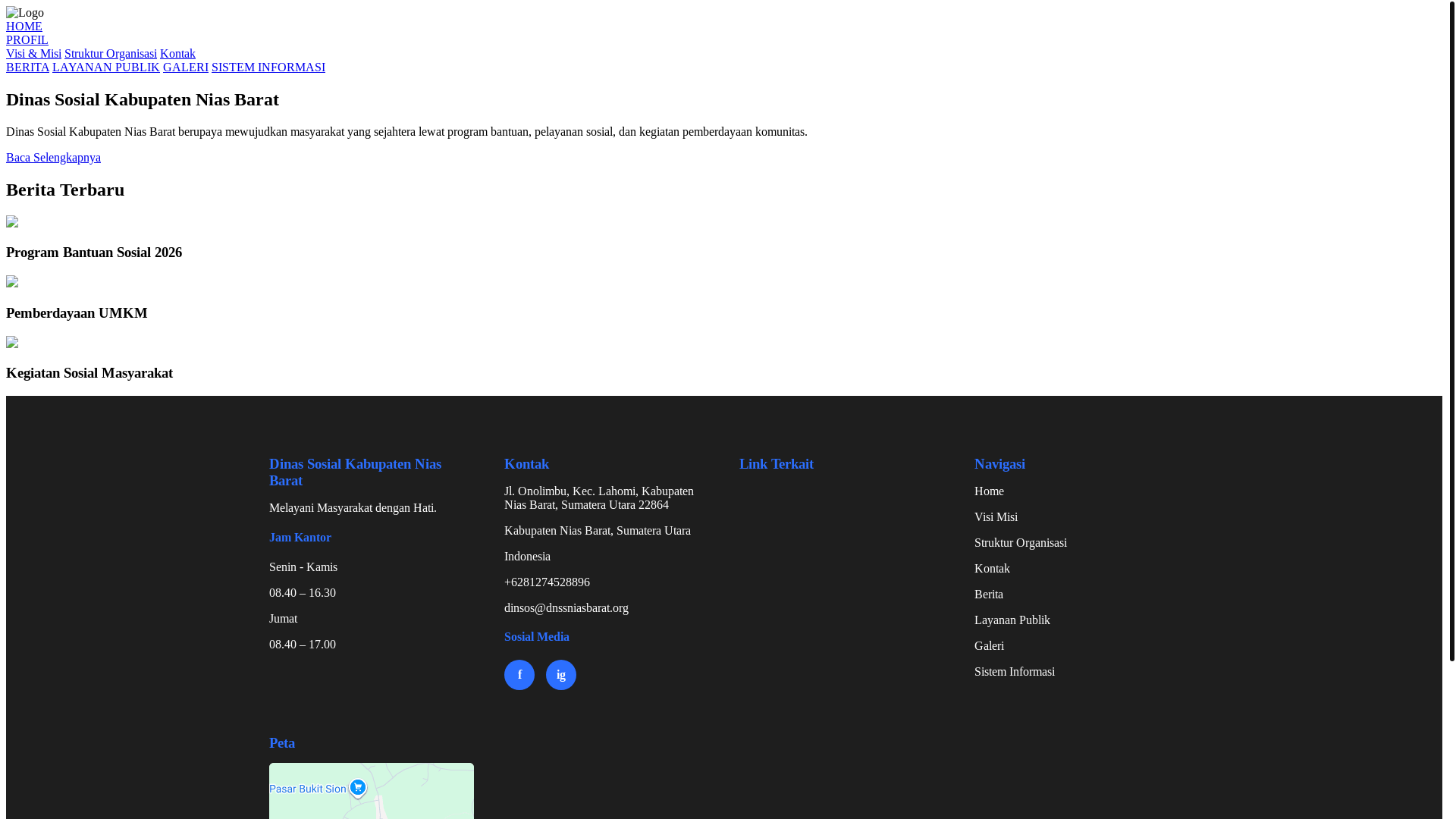 website screenshot of https://dnssniasbarat-org.pages.dev/