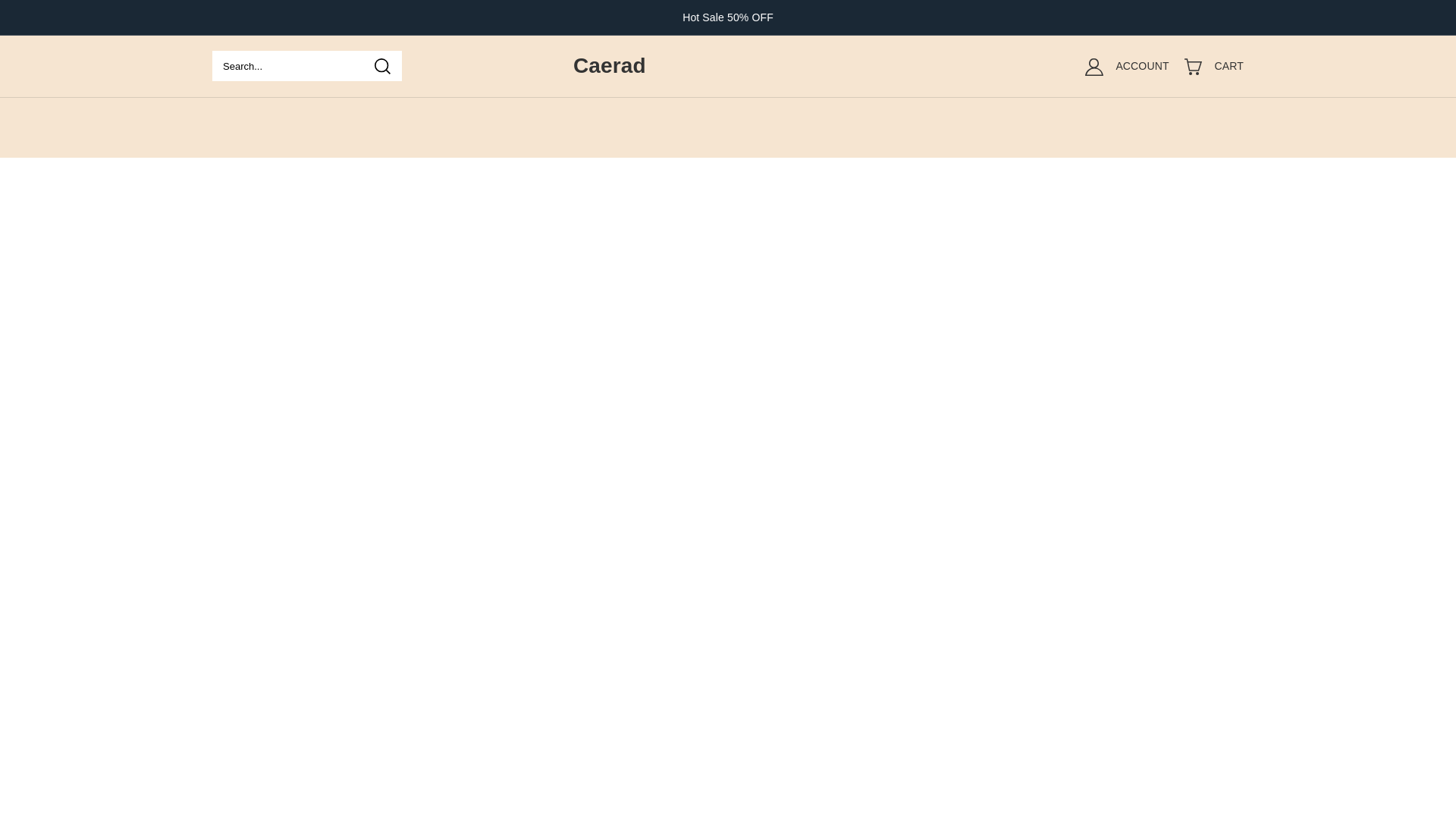 website screenshot of https://caerad.com/