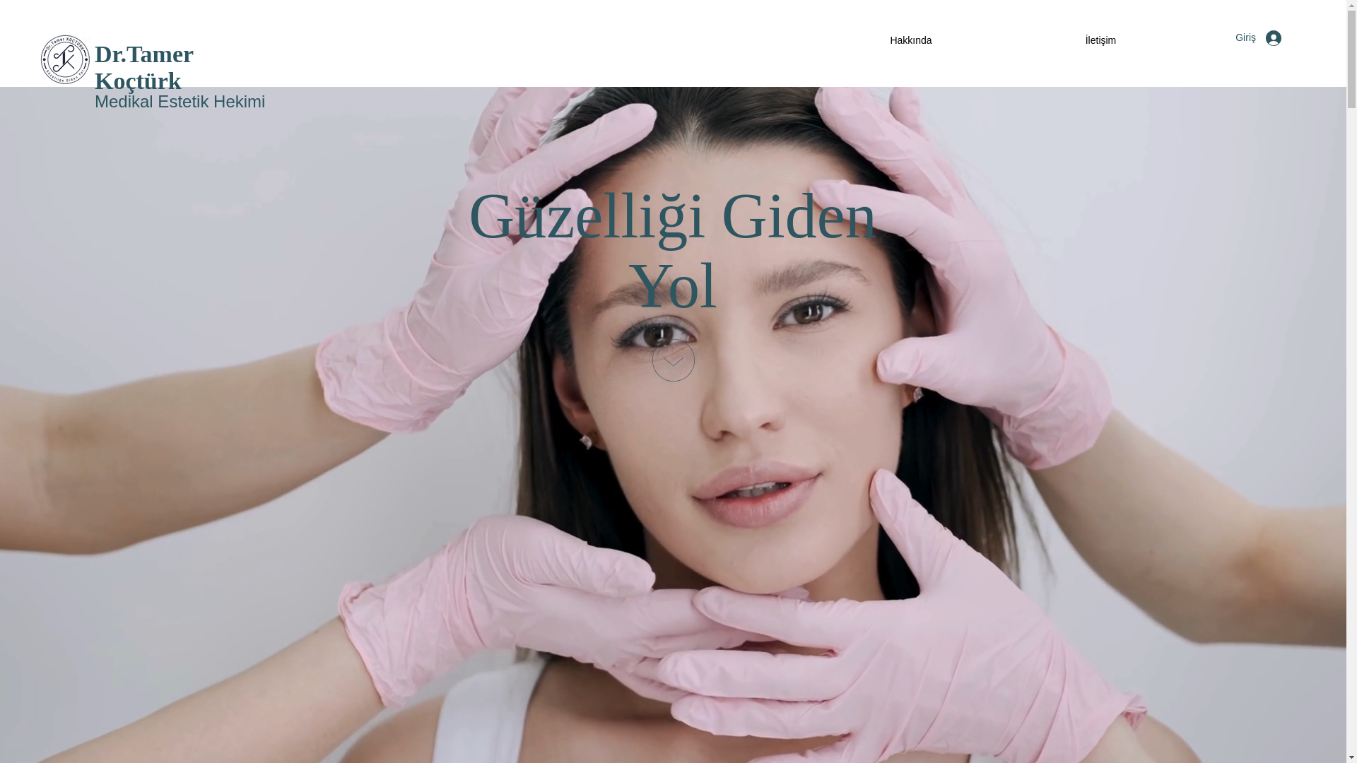 website screenshot of https://drtamerkocturk.com/