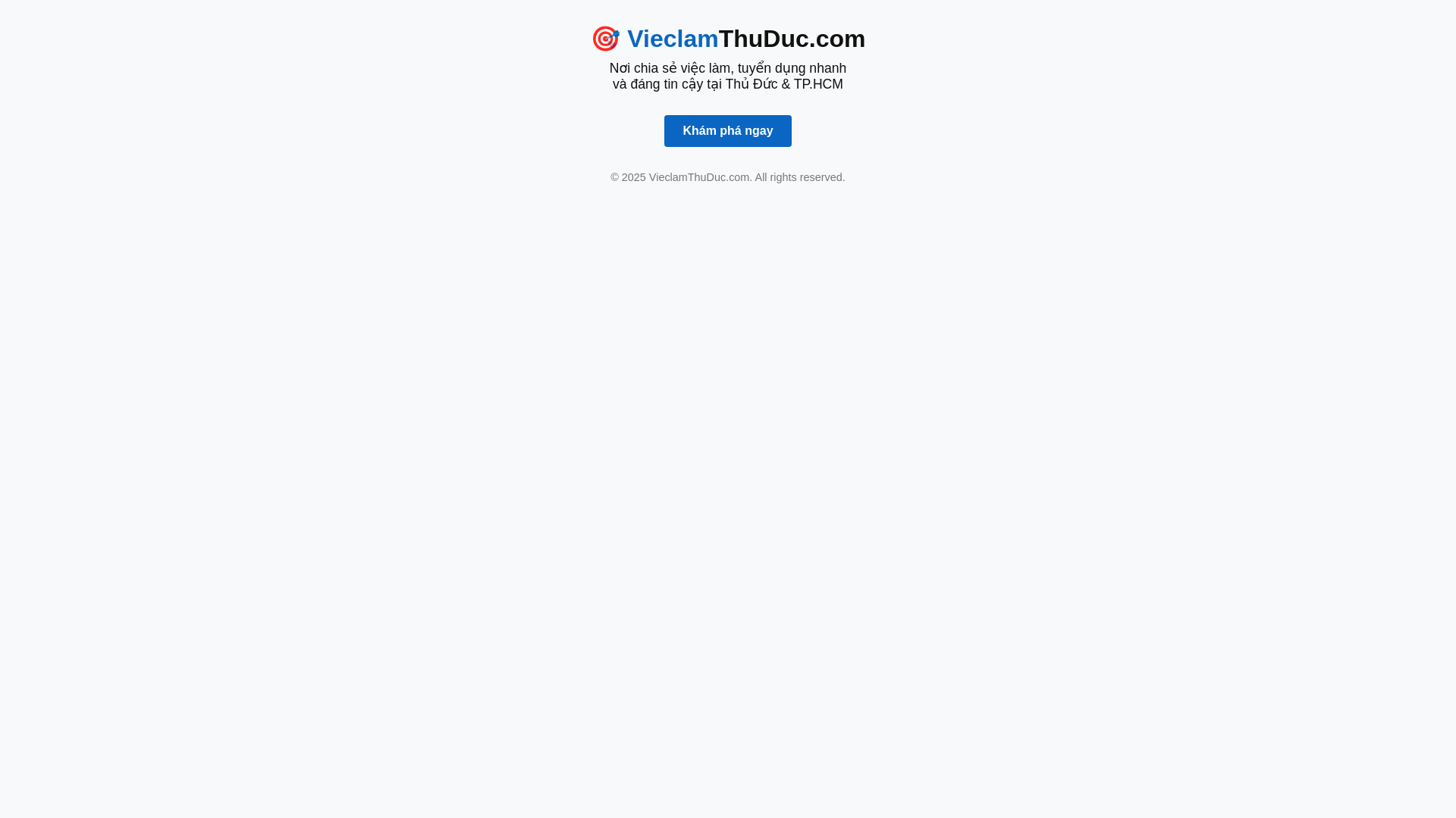 website screenshot of https://vieclamthuduc.pages.dev/