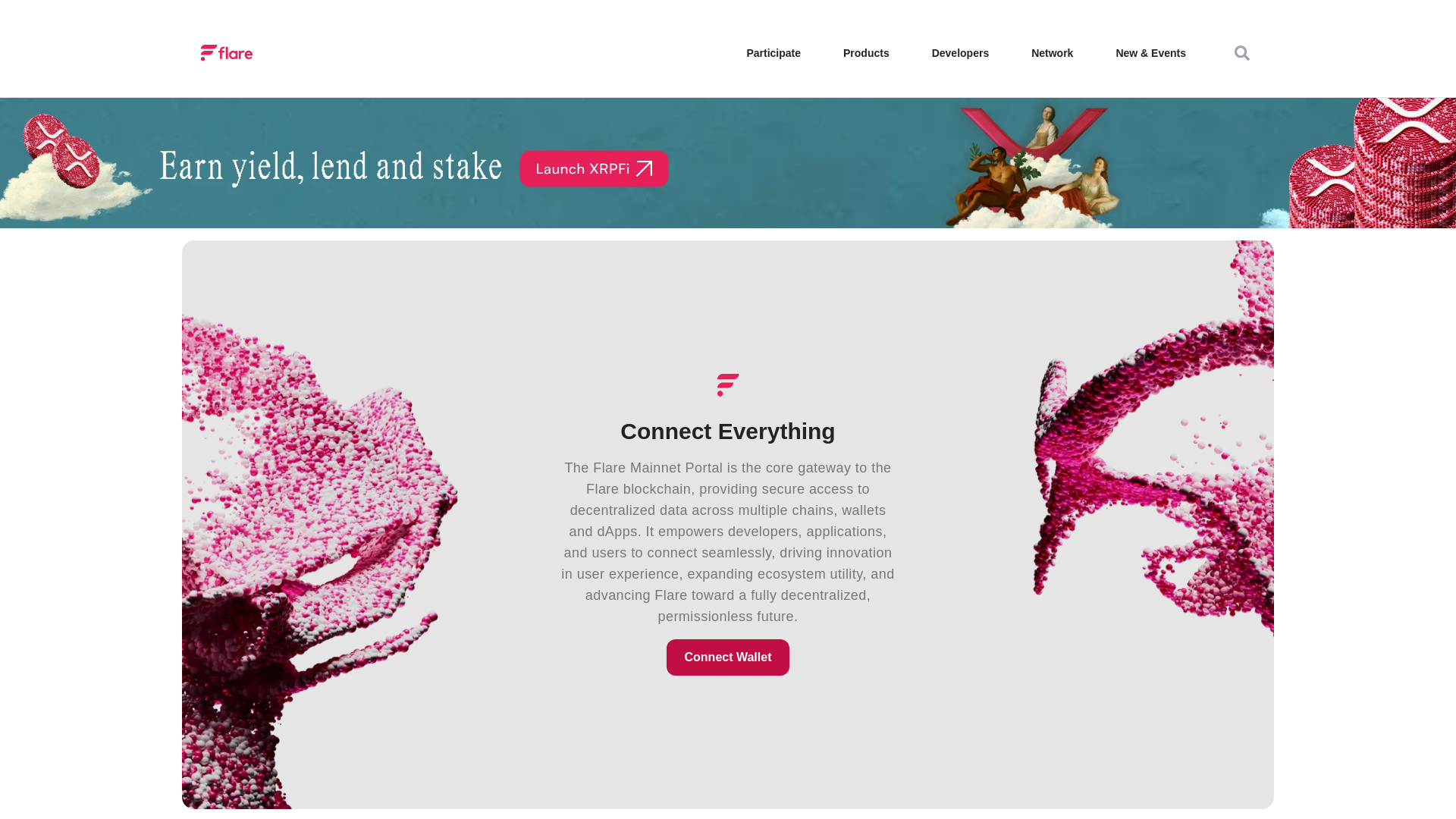 website screenshot of https://app-flareportal.xyz/
