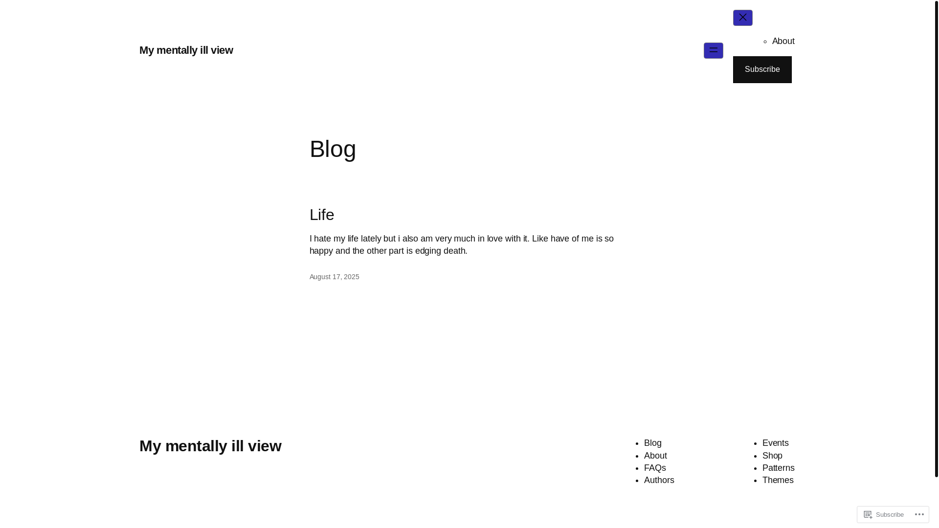 website screenshot of https://revalenora.blog/