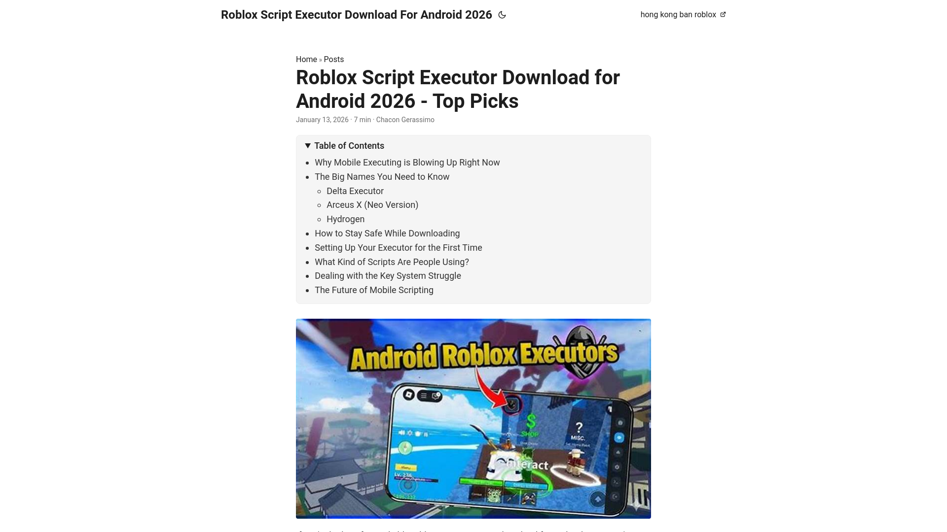 website screenshot of https://robloxscriptexecutordownloadforandroid2026.pages.dev/