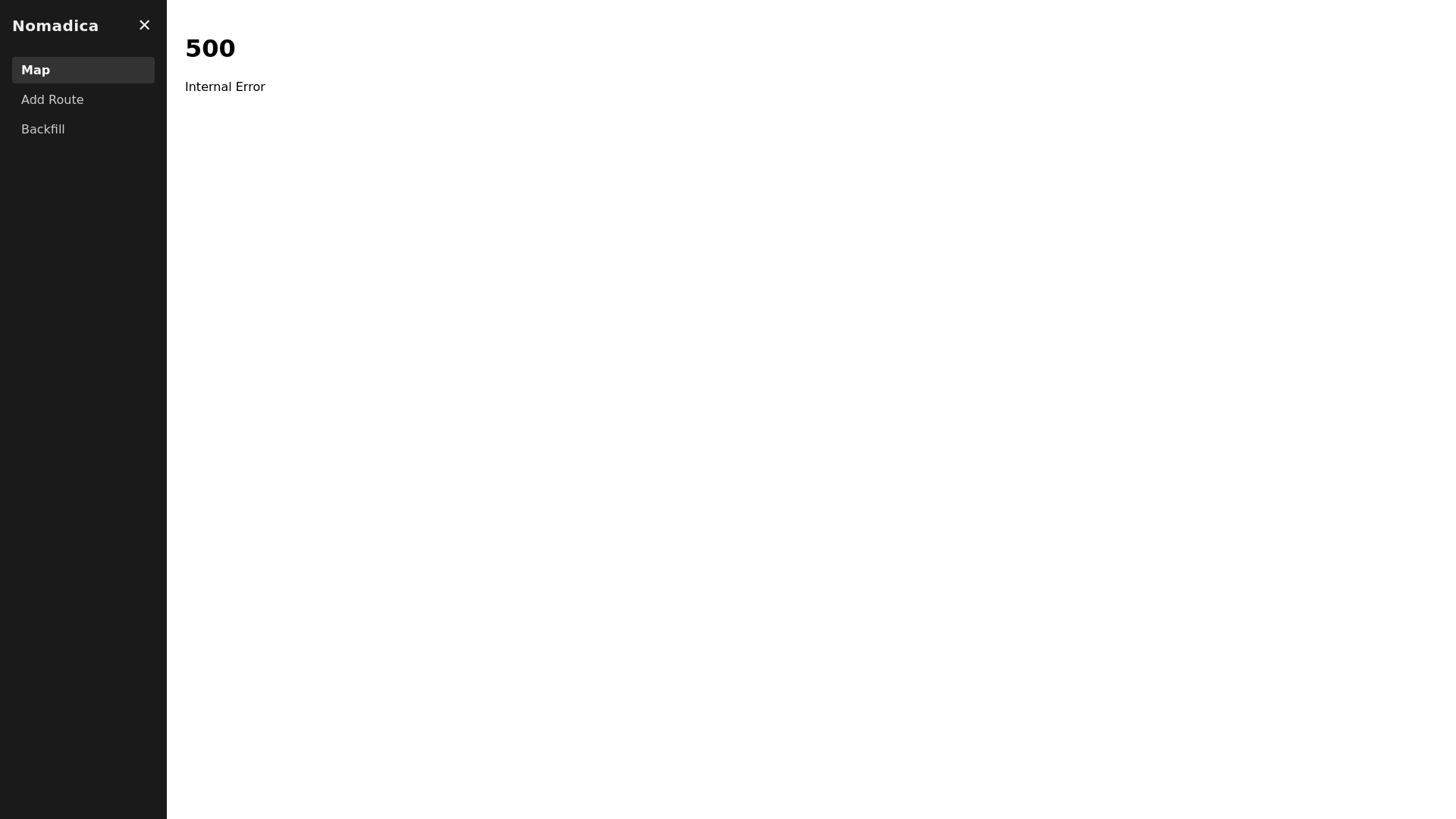 website screenshot of https://nomadica-test-map.pages.dev/