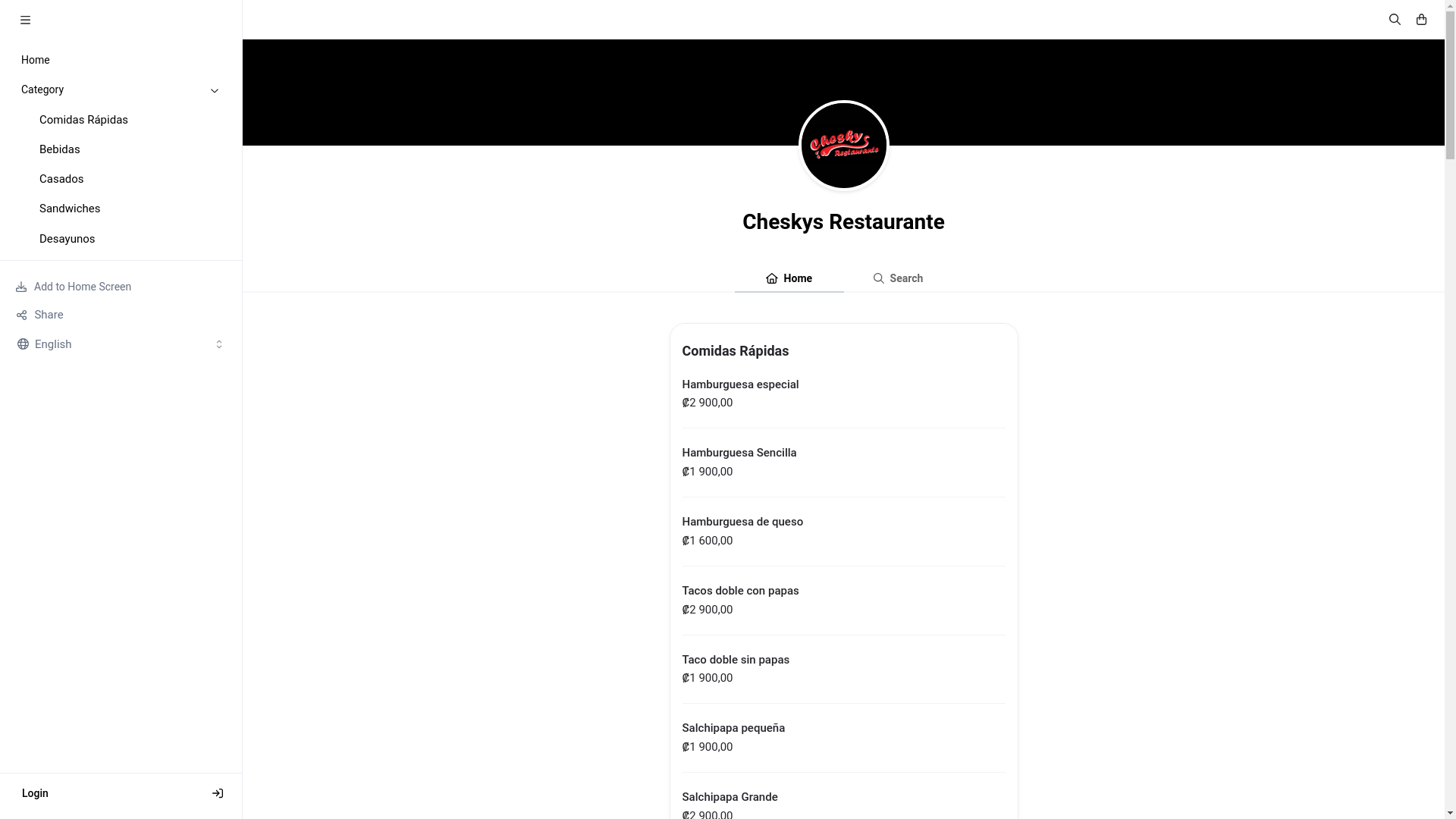 website screenshot of https://cheskysexpress.link/