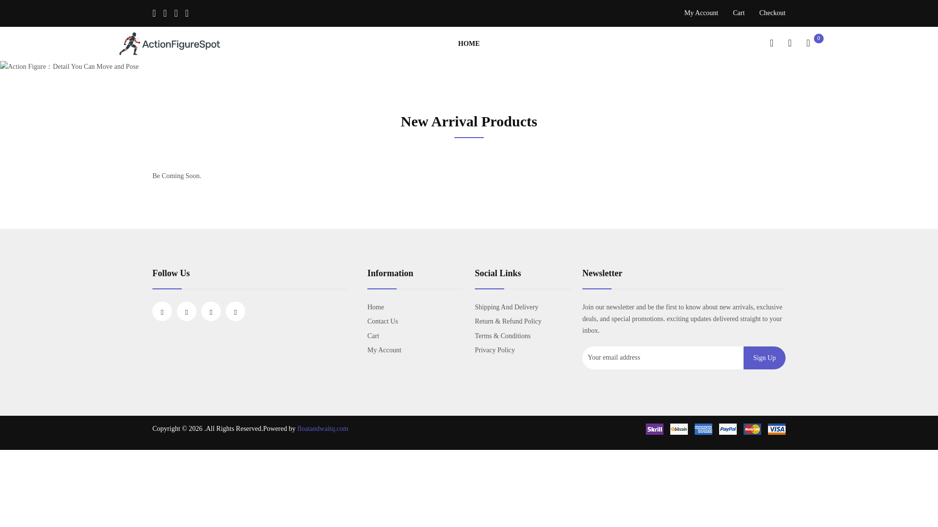 website screenshot of https://floatandwaitq.com/