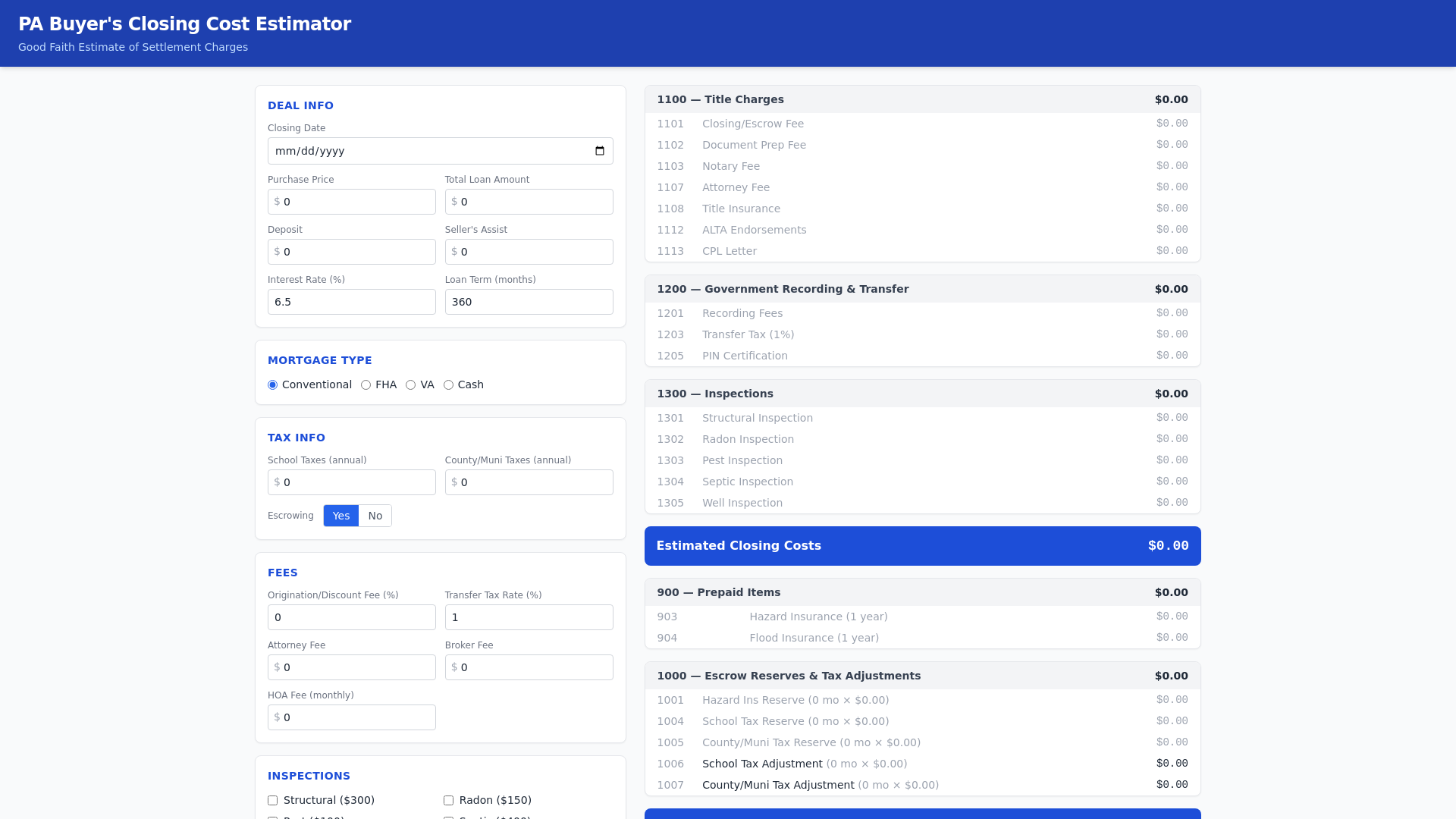 website screenshot of https://house-agent.pages.dev/