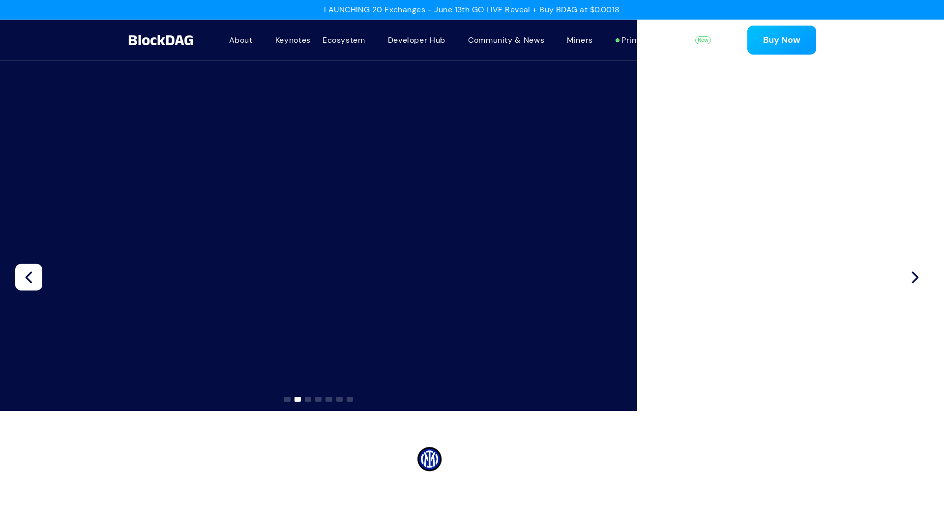 website screenshot of https://m-blockdag.pages.dev/