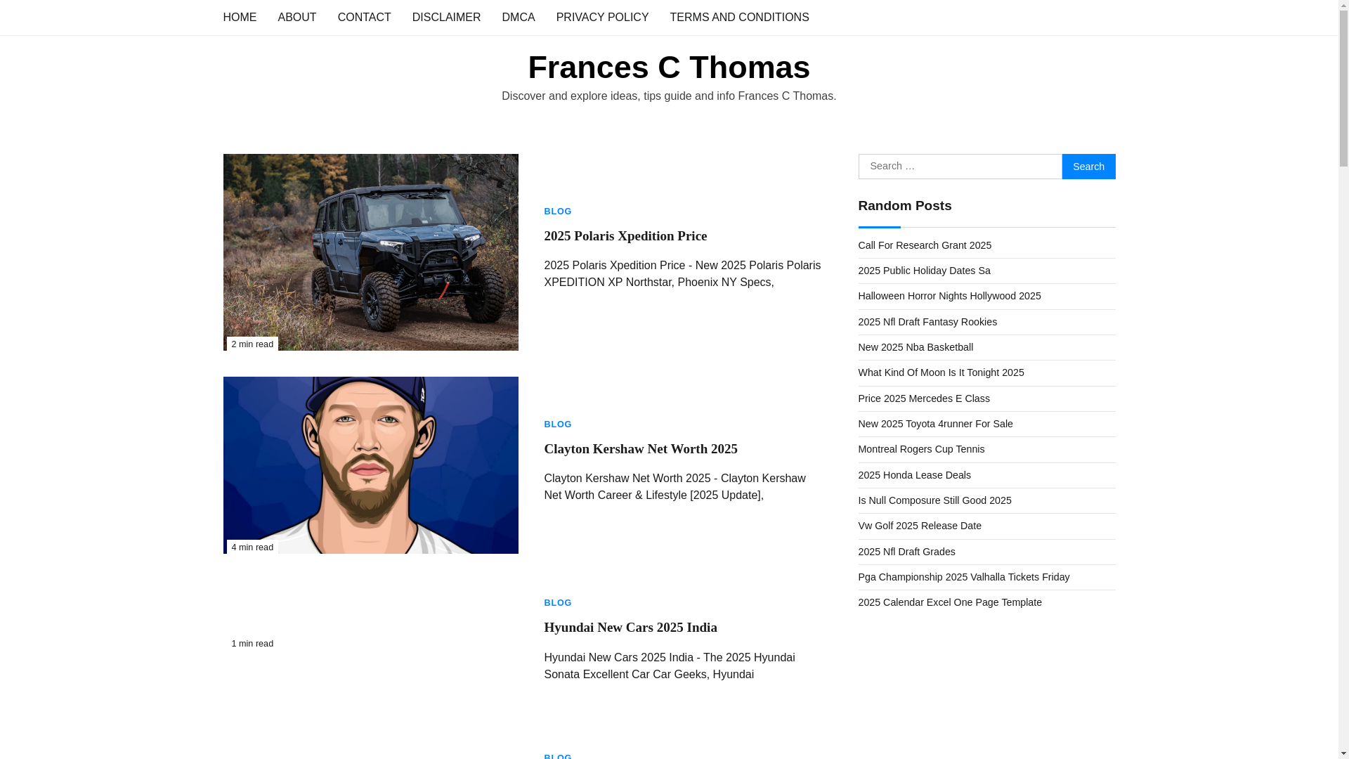 website screenshot of https://francescthomasa.pages.dev/