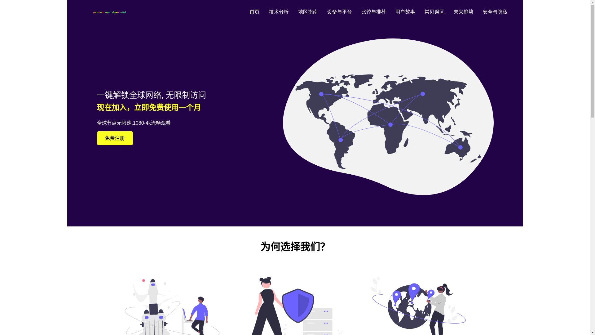 website screenshot of https://top-protonvpn.net/