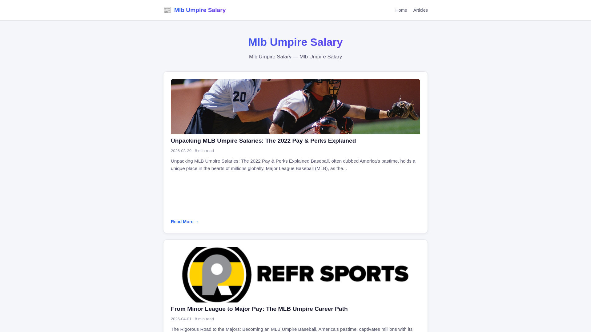 website screenshot of https://mlb-umpire-salary-9hs.pages.dev/