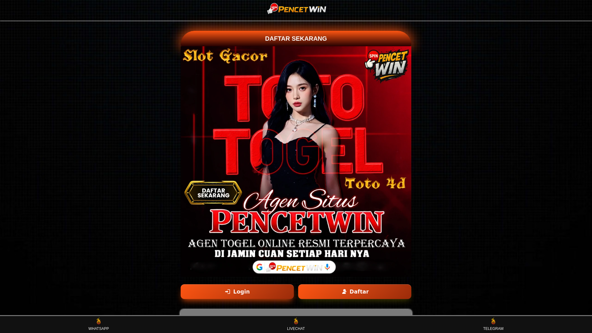 website screenshot of https://rssoehadisragenkab88.pages.dev/