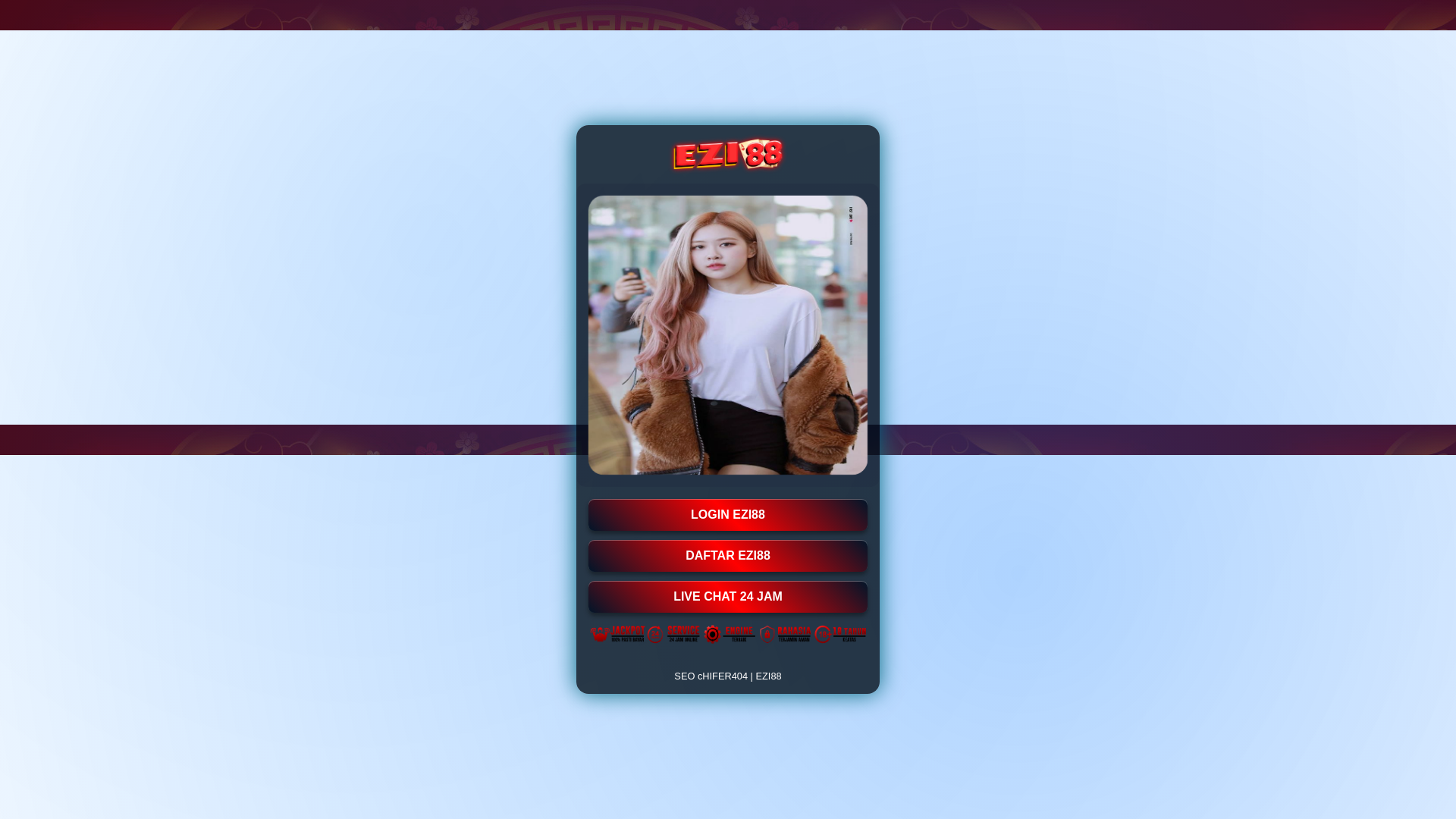 website screenshot of https://ezi88bandarslotnomorsatu.pages.dev/