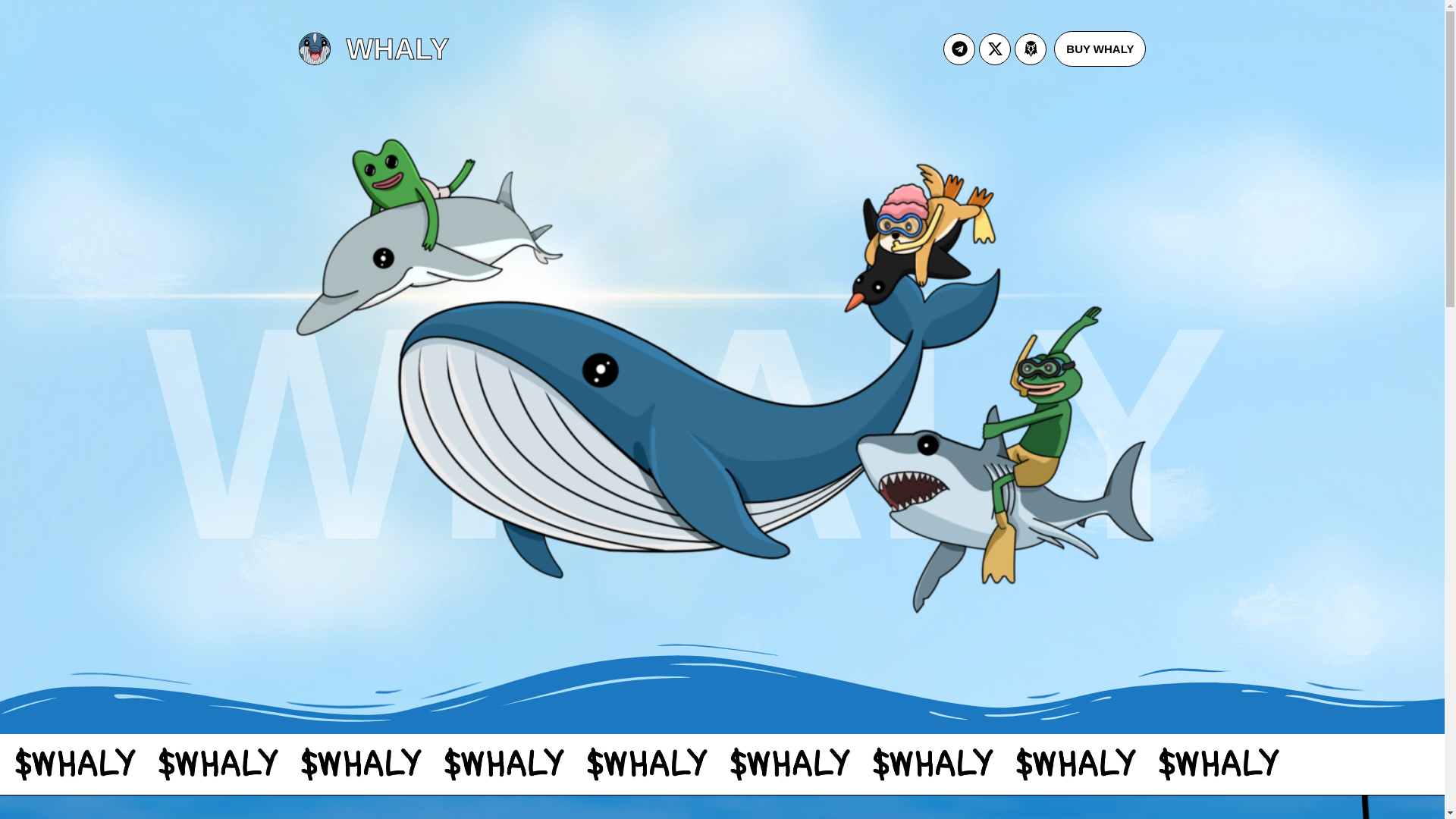 website screenshot of https://whalybase.fun/