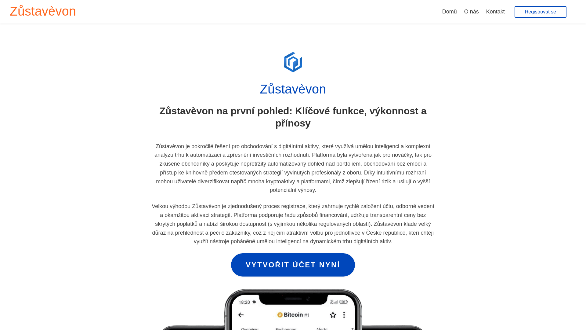 website screenshot of https://zustavevon-ai.com
