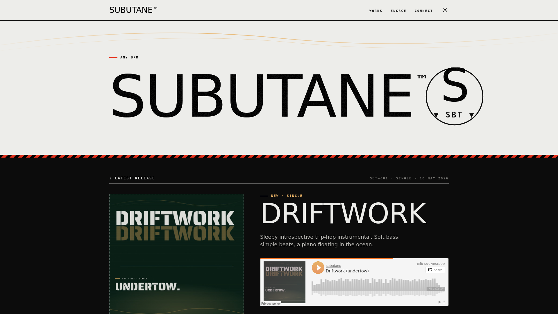 website screenshot of https://subutane-com.pages.dev/