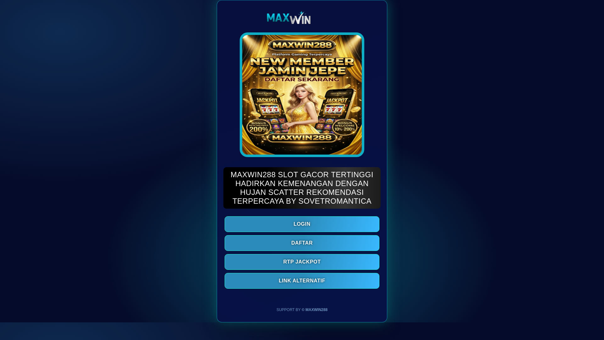 website screenshot of https://maxwin-hujanscatter.pages.dev/