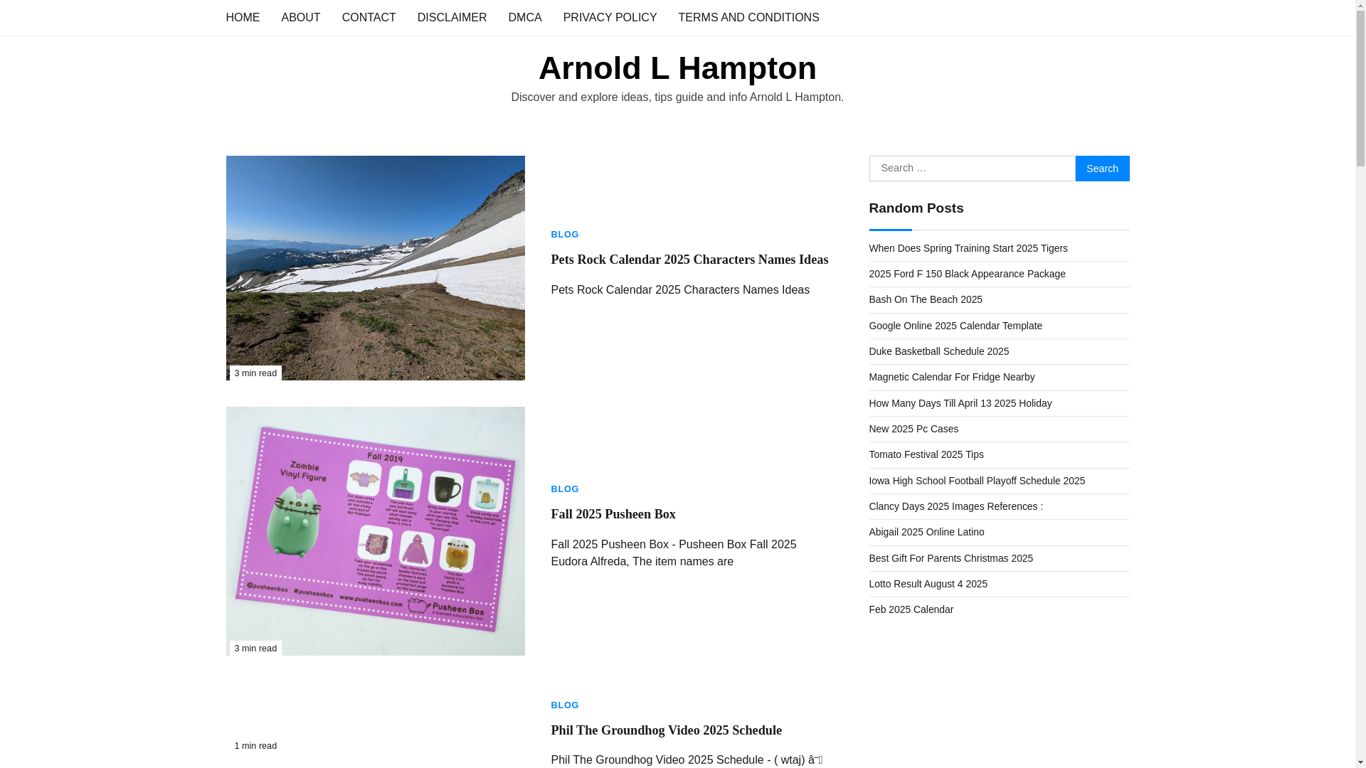 website screenshot of https://arnoldlhamptonb.pages.dev/