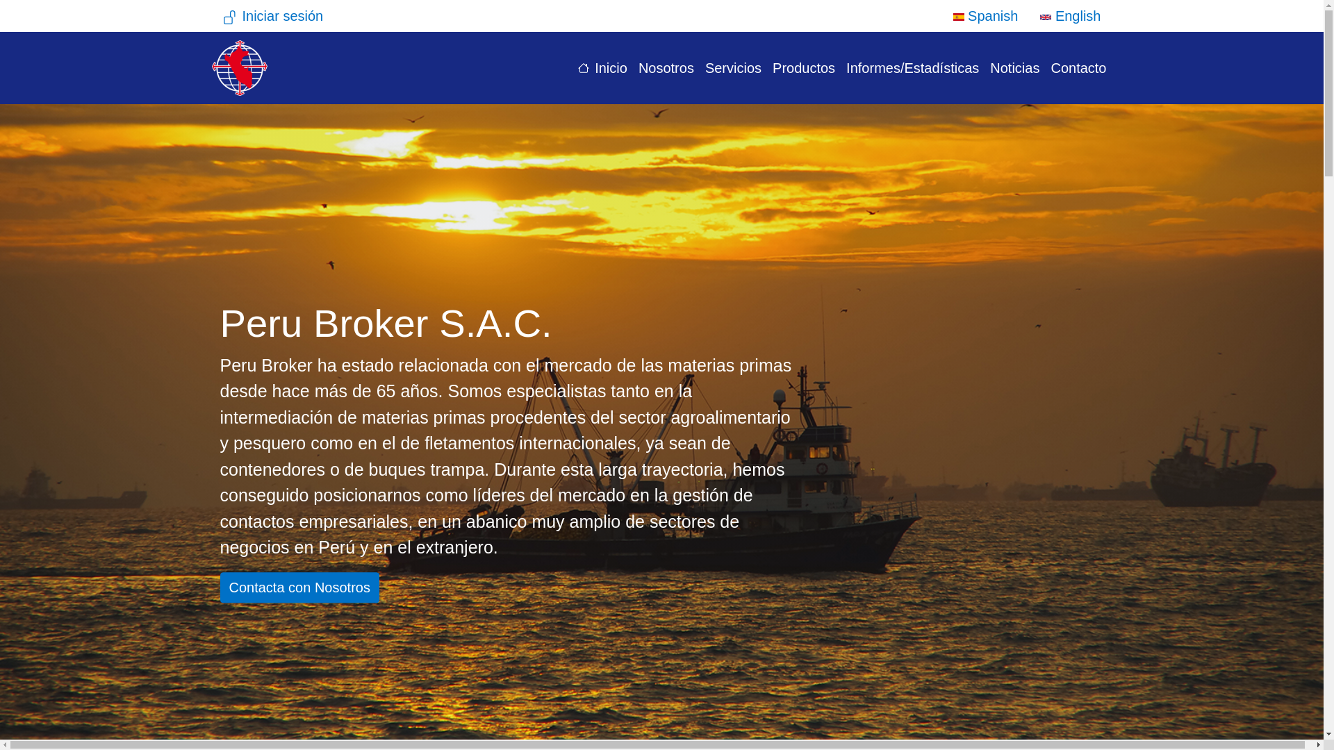 website screenshot of https://ayarachis.pe/