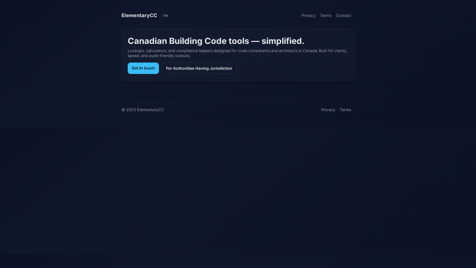 website screenshot of https://elementarycc.pages.dev/