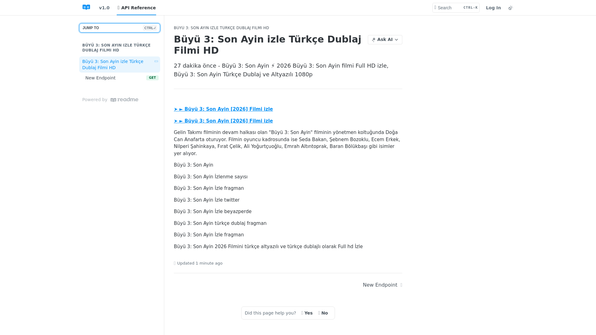 website screenshot of https://buyu3sonayin.readme.io/reference/buyu3sonayinizle