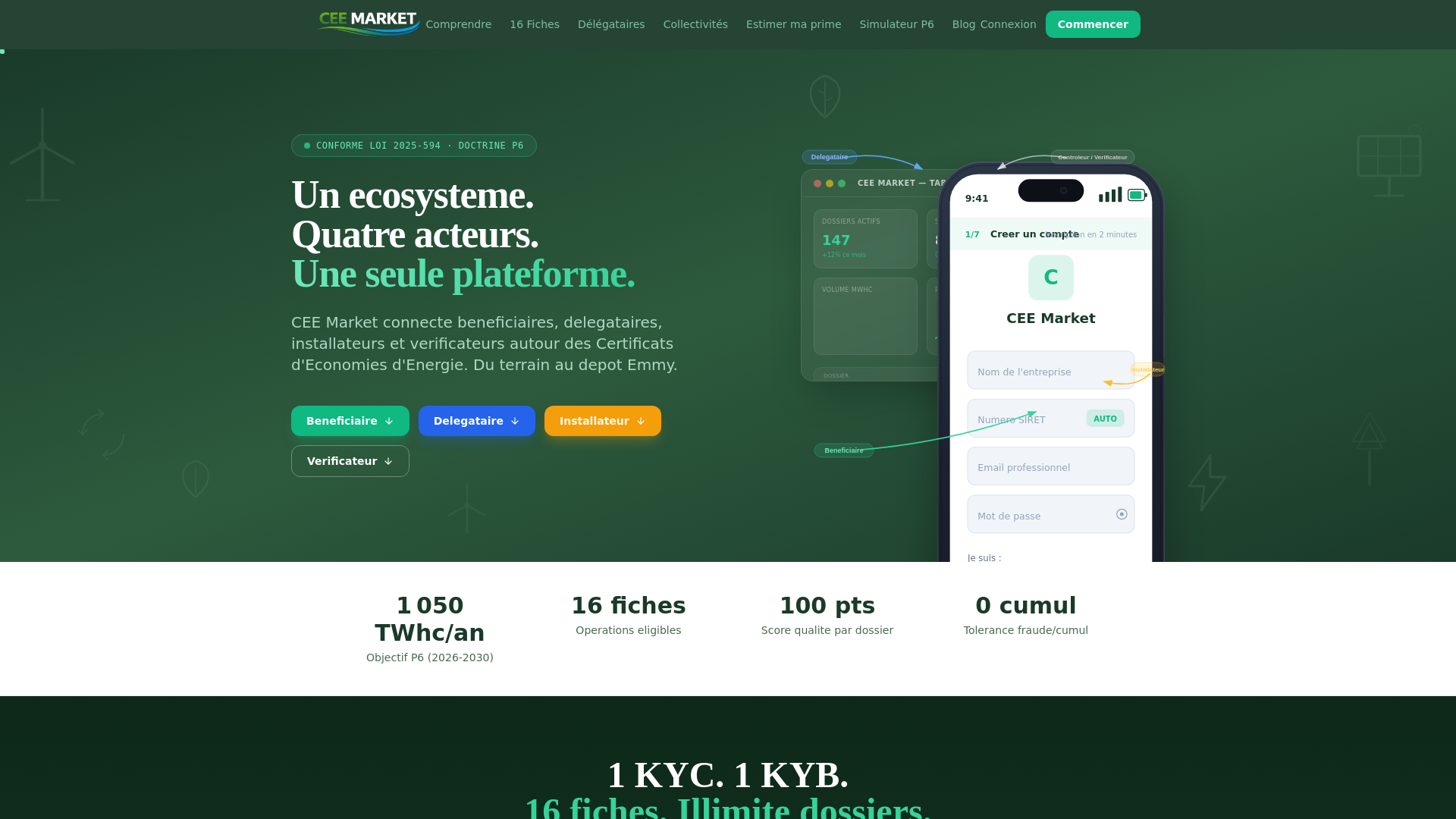 website screenshot of https://ceemarket.fr