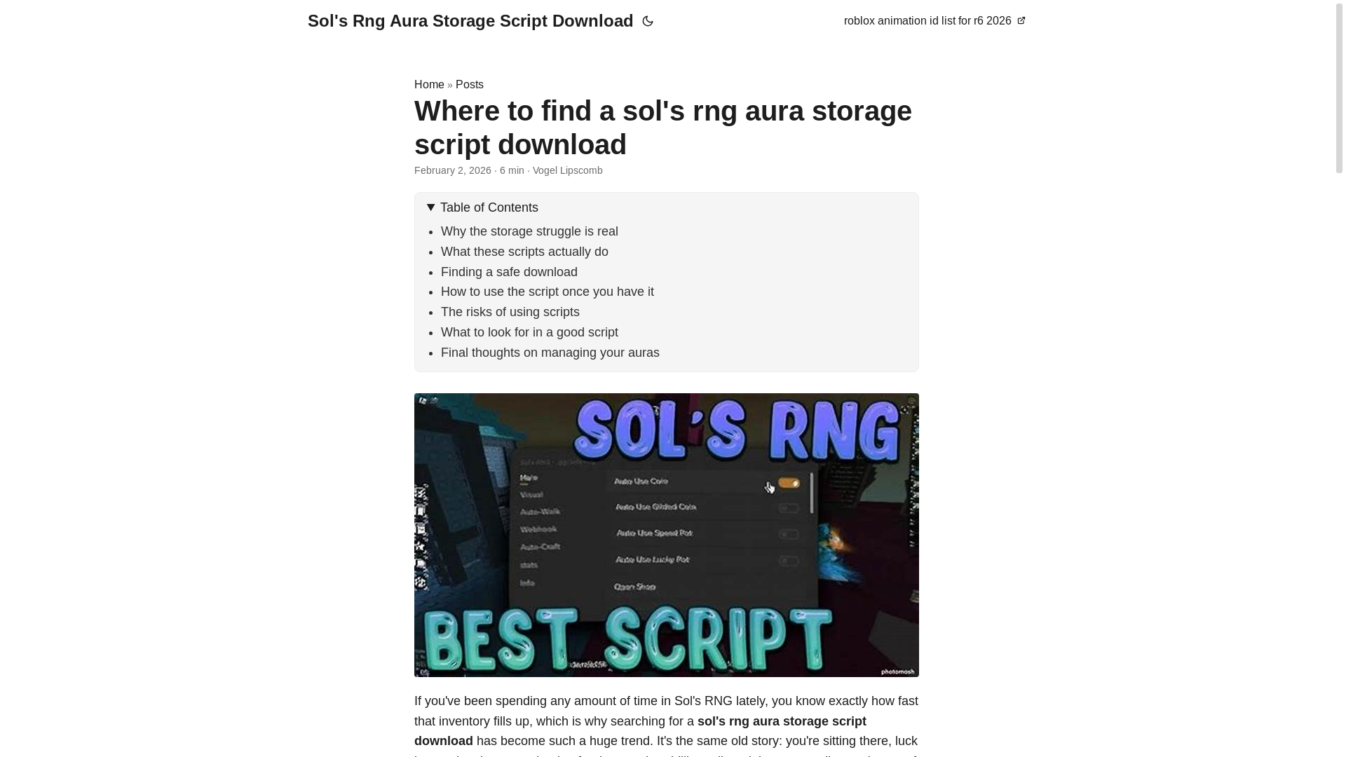 website screenshot of https://sols-rng-aura-storage-script-download.pages.dev/