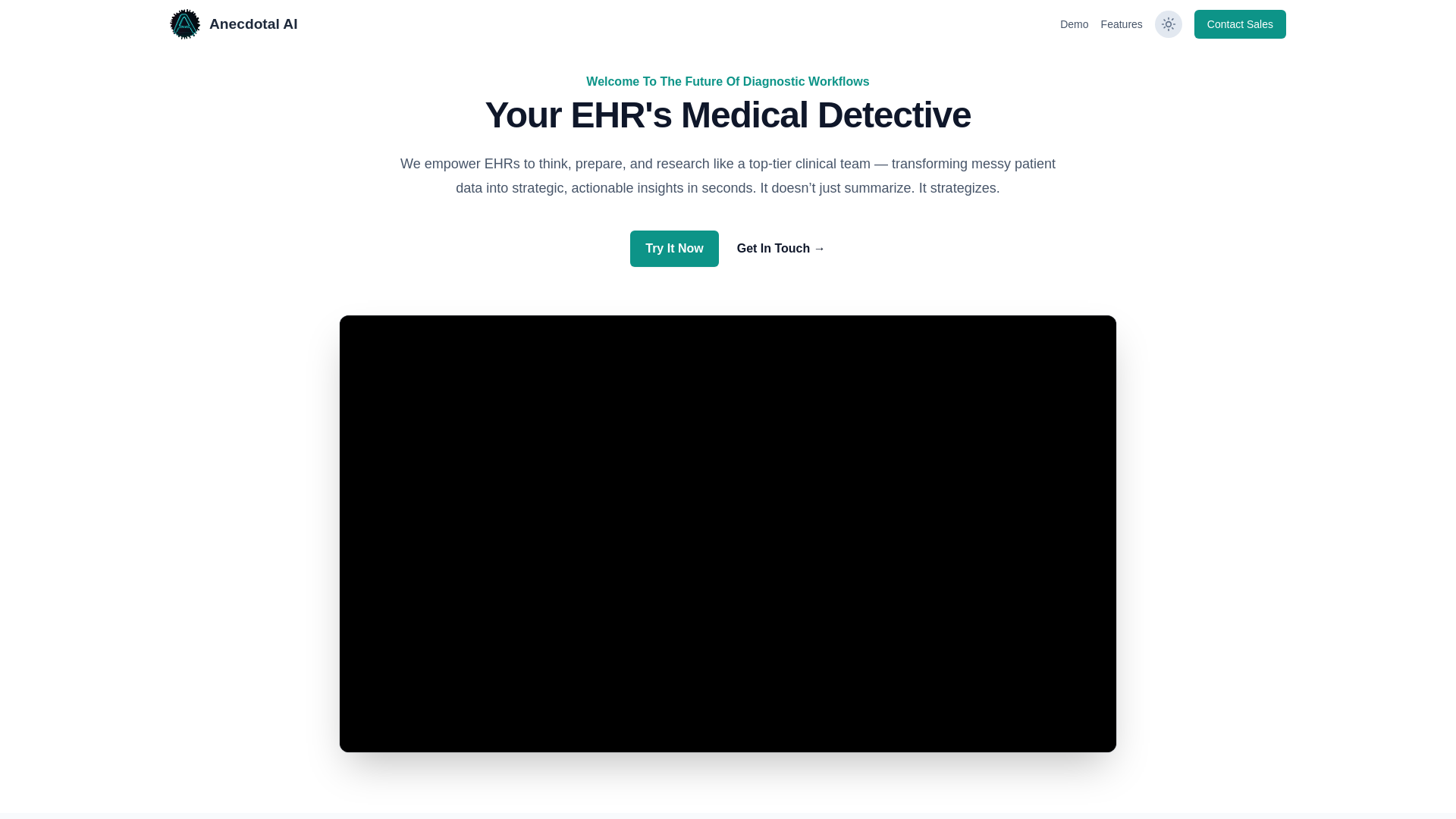 website screenshot of https://anectoalhq.com/